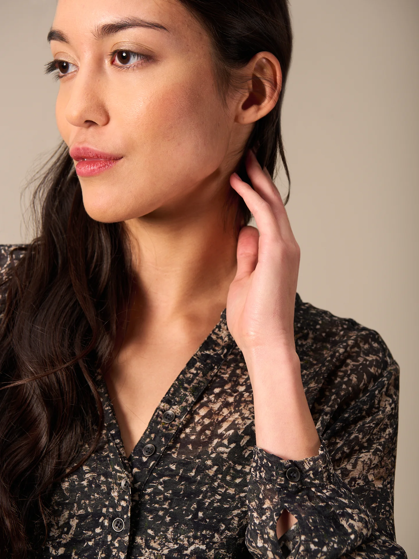 Bluse mit Knopfleiste - Image 3