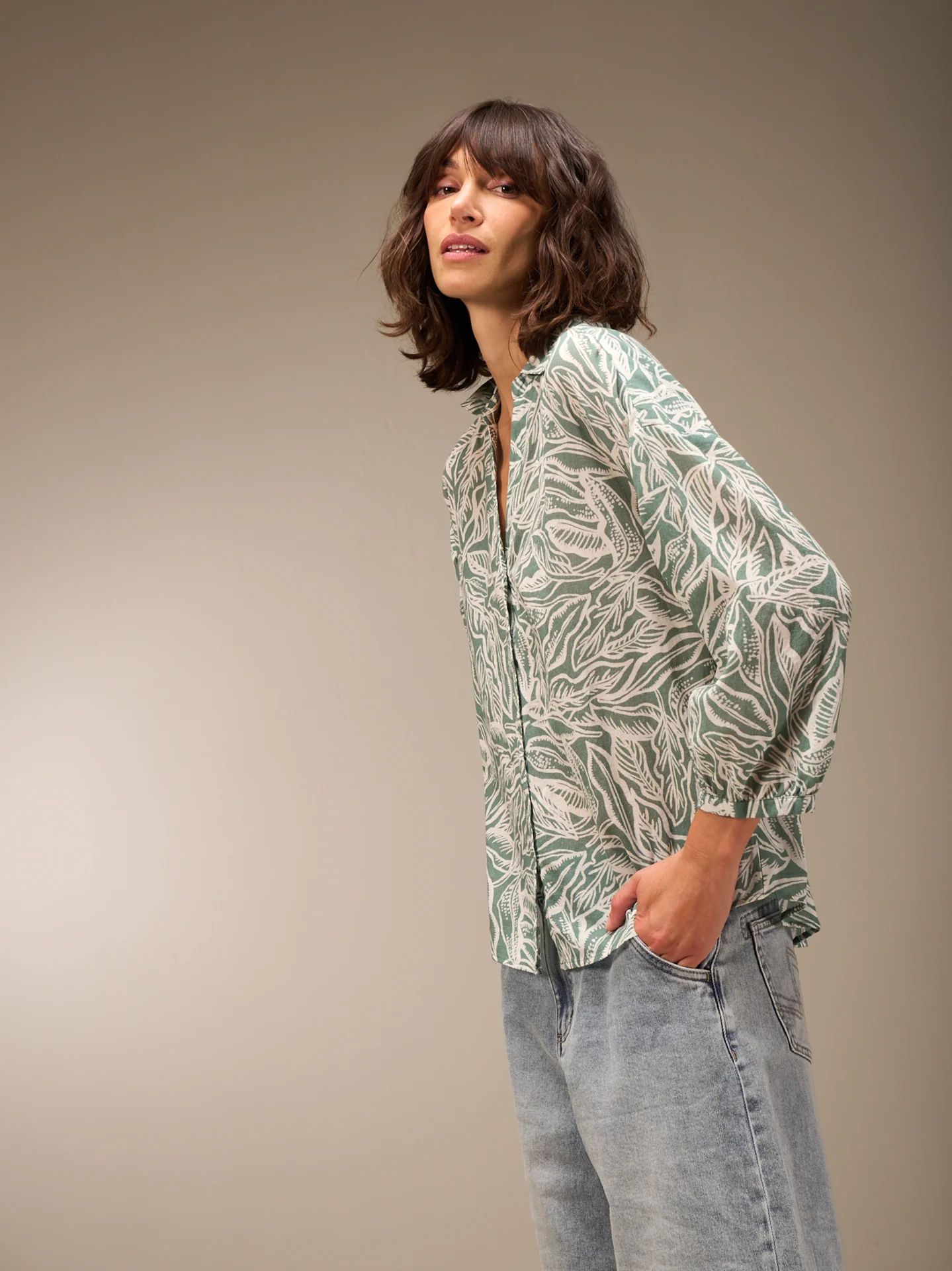 Bluse mit Knopfleiste - Image 13