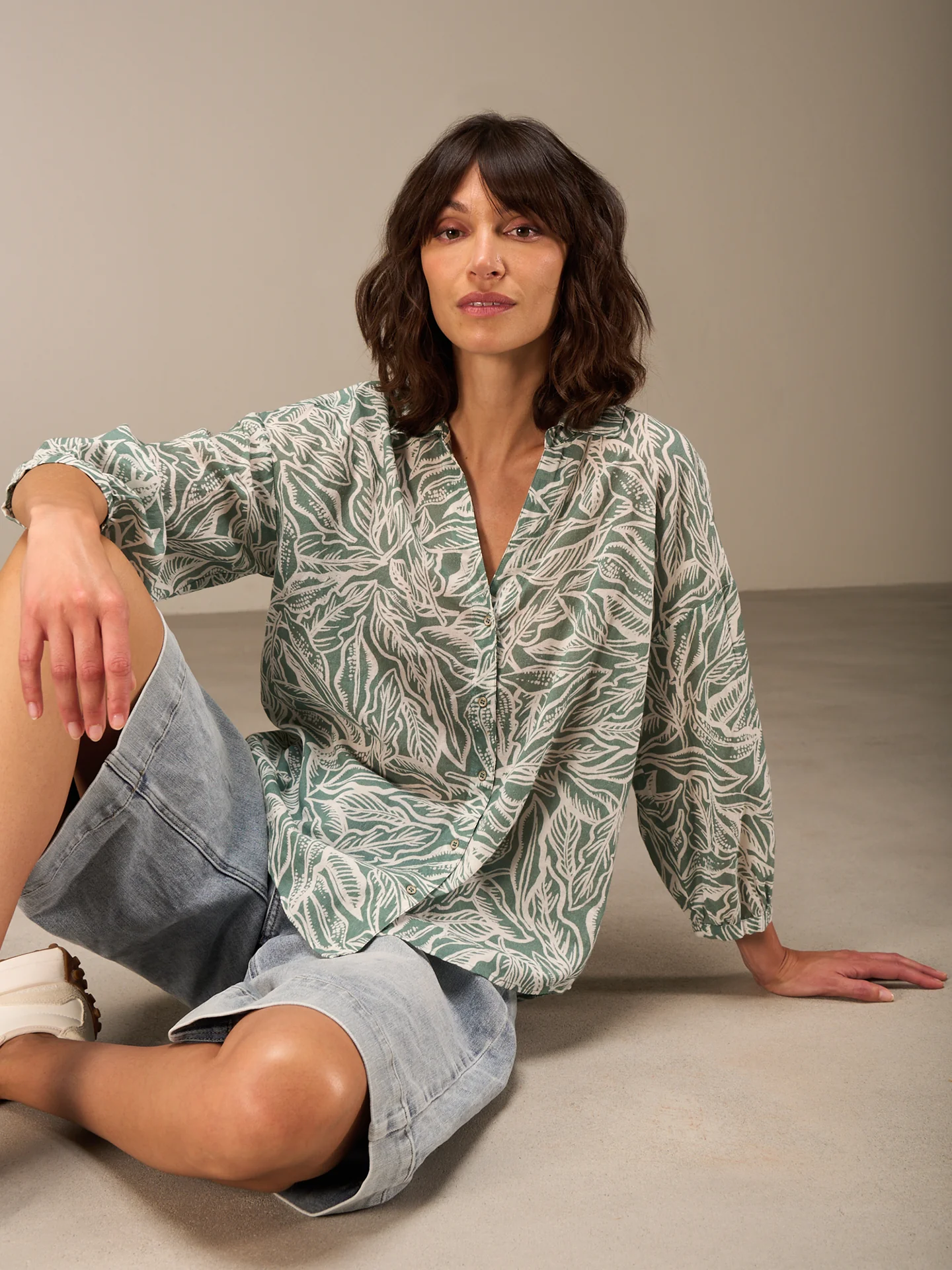 Bluse mit Knopfleiste - Image 14