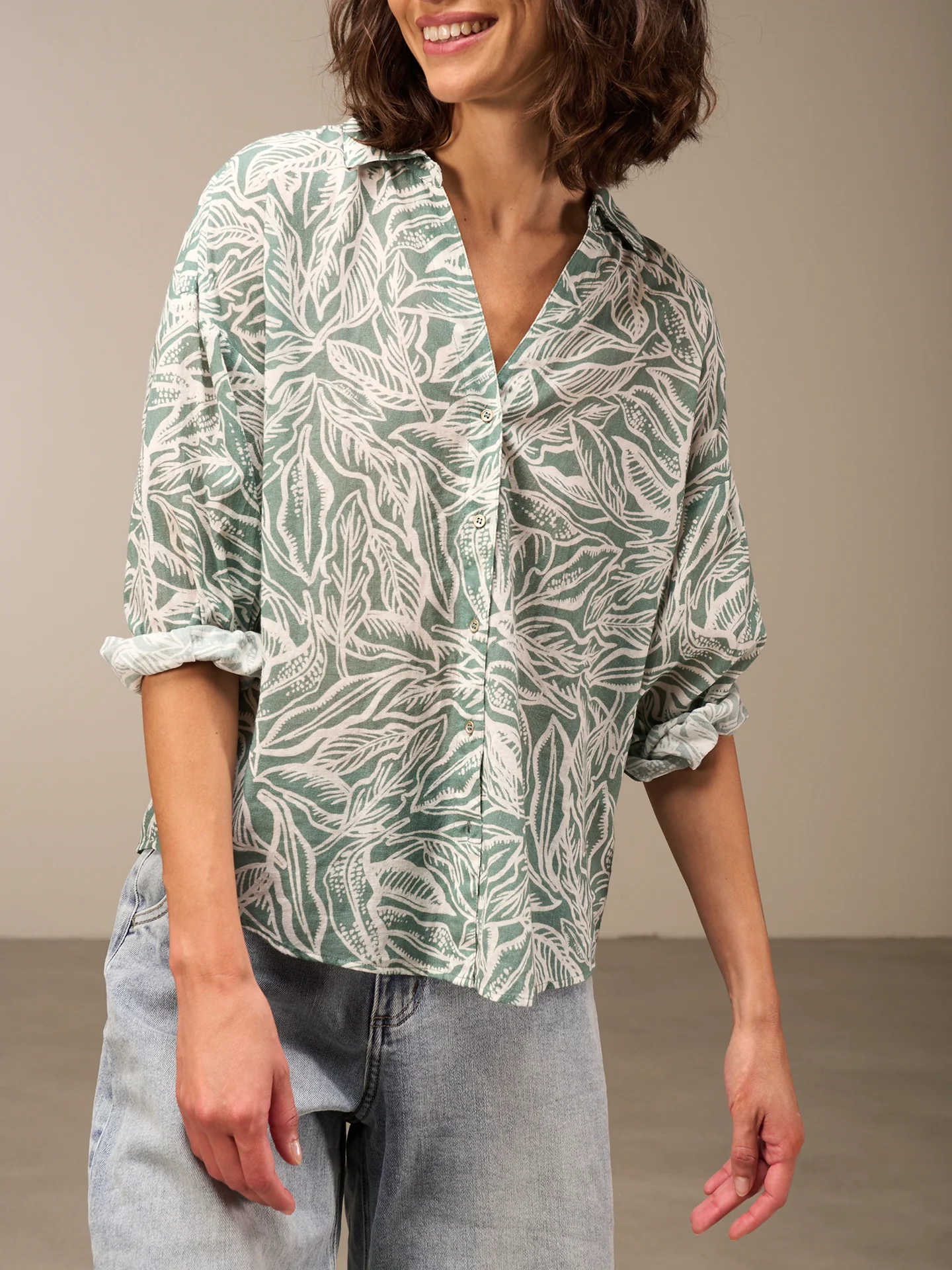 Bluse mit Knopfleiste - Image 15