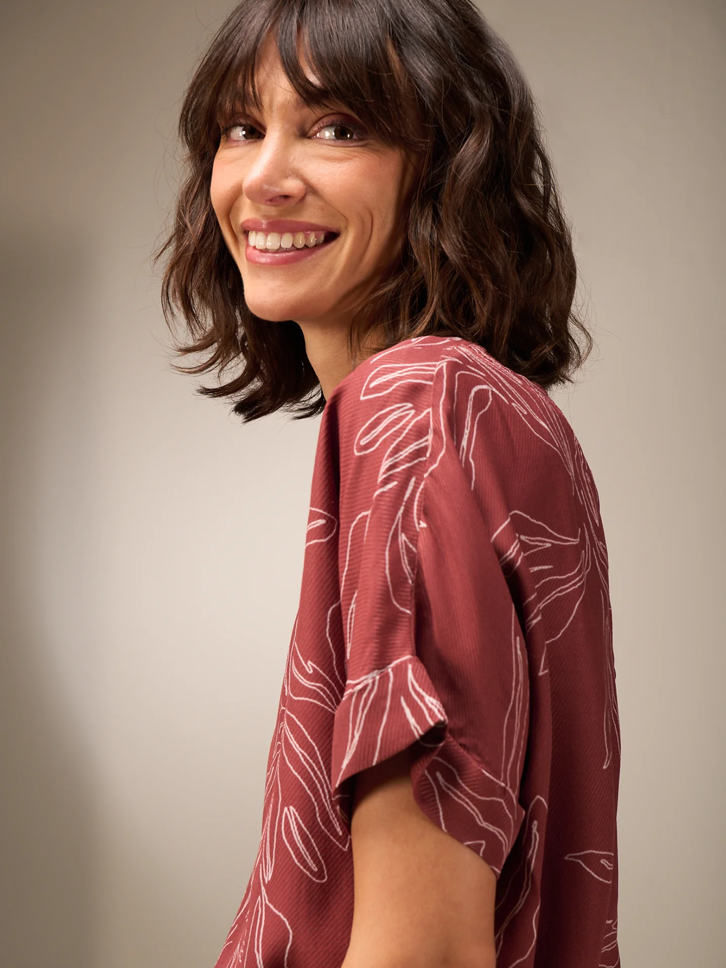 Bluse mit Rundhals - Image 17