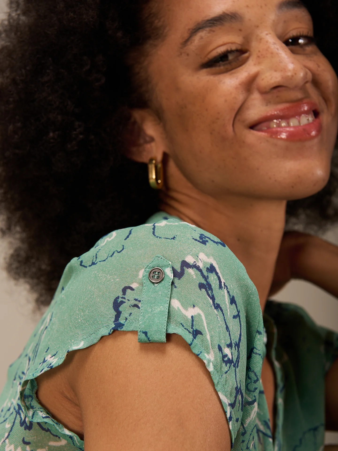 Bluse mit Rundhals - Image 5