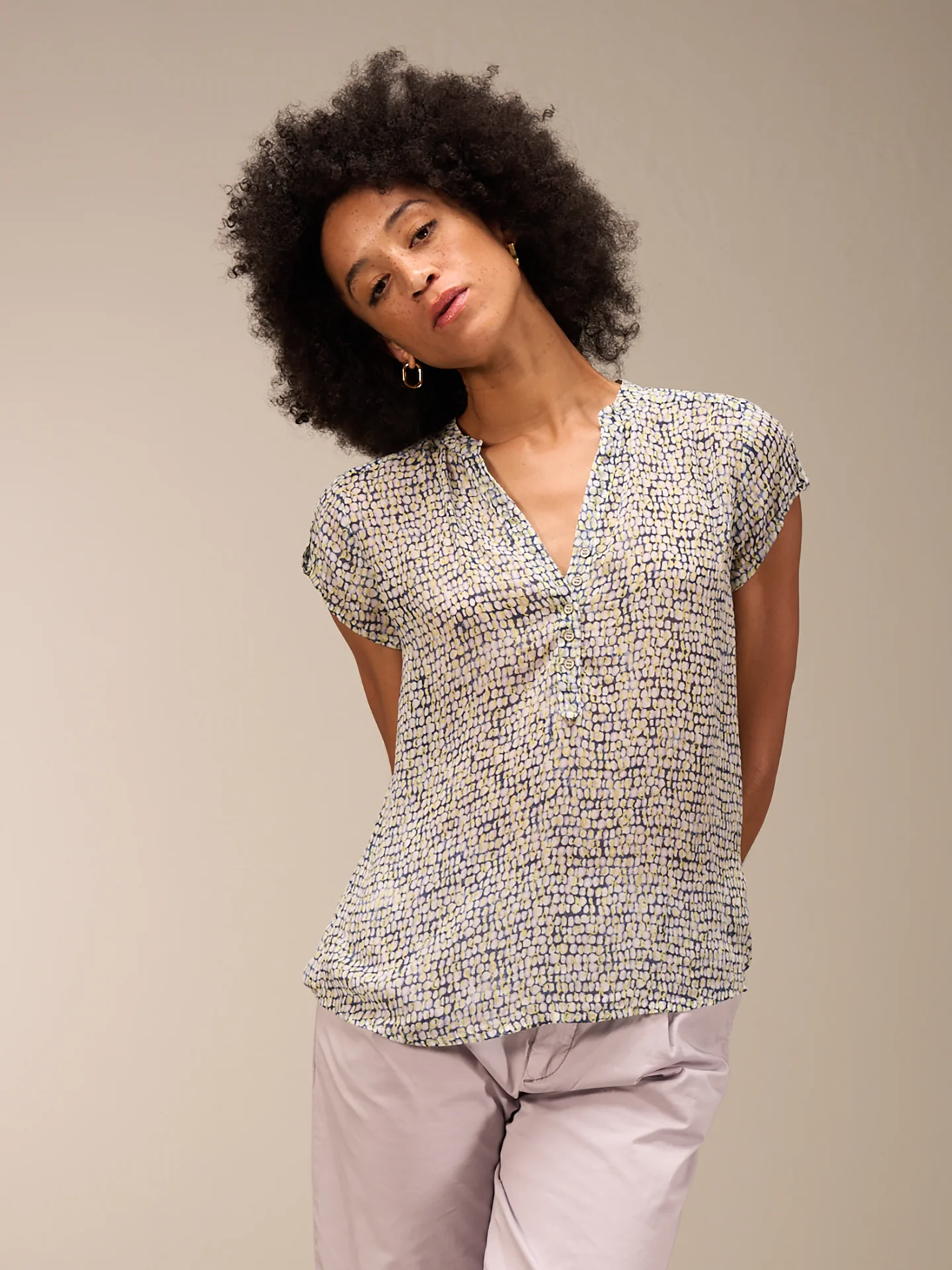 Bluse mit Rundhals - Image 7