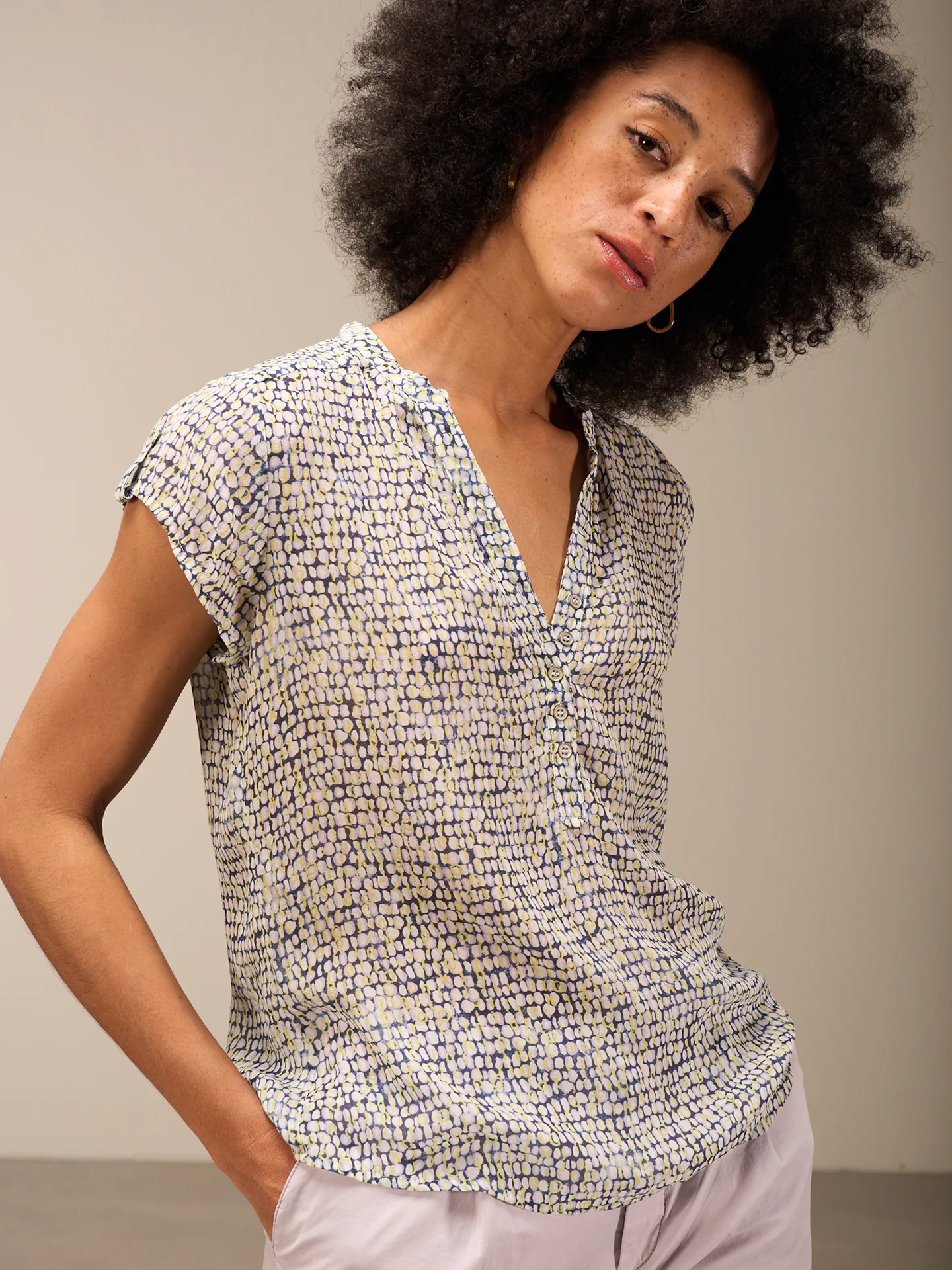 Bluse mit Rundhals - Image 9