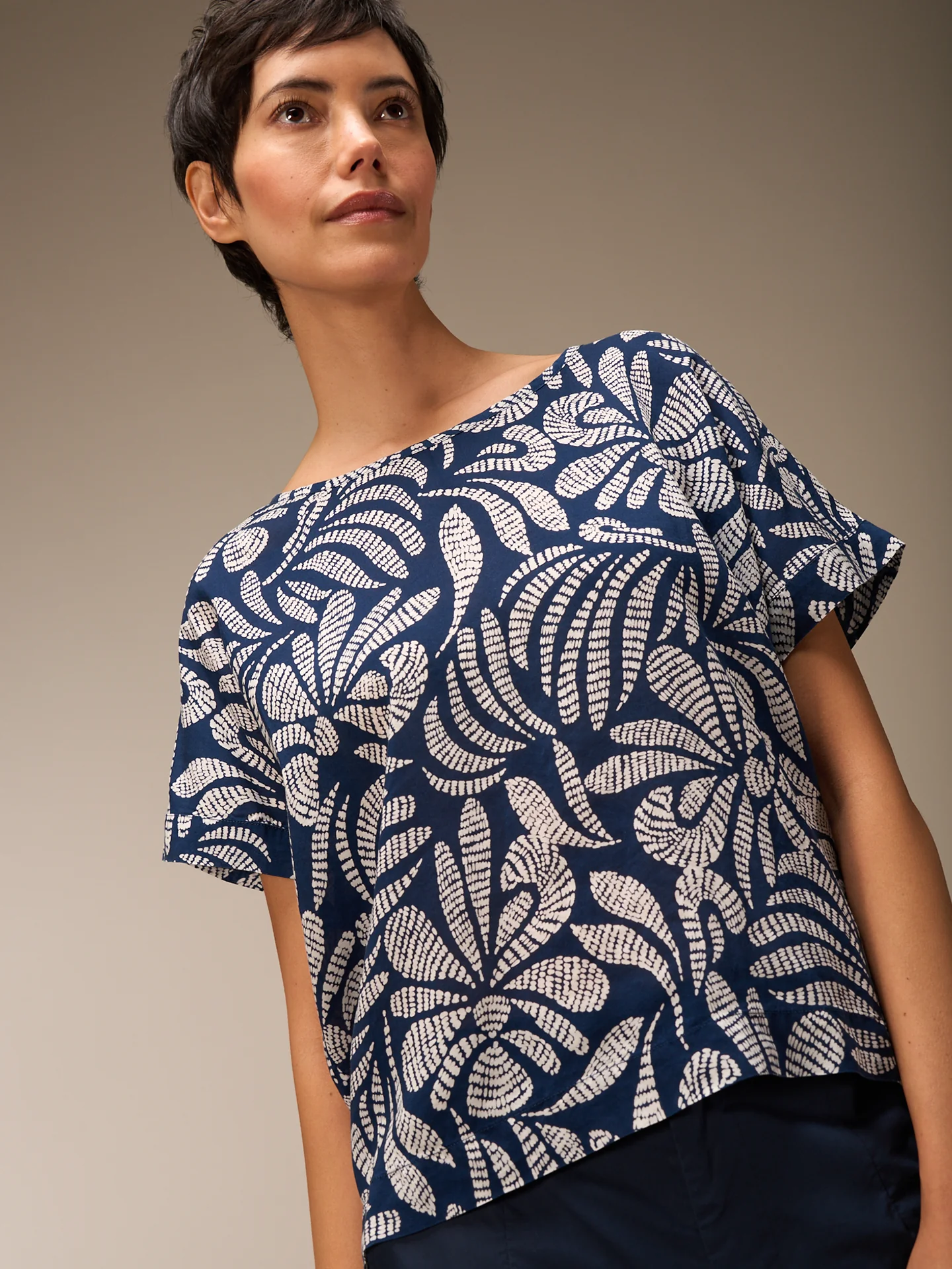 Bluse mit Rundhals - Image 23