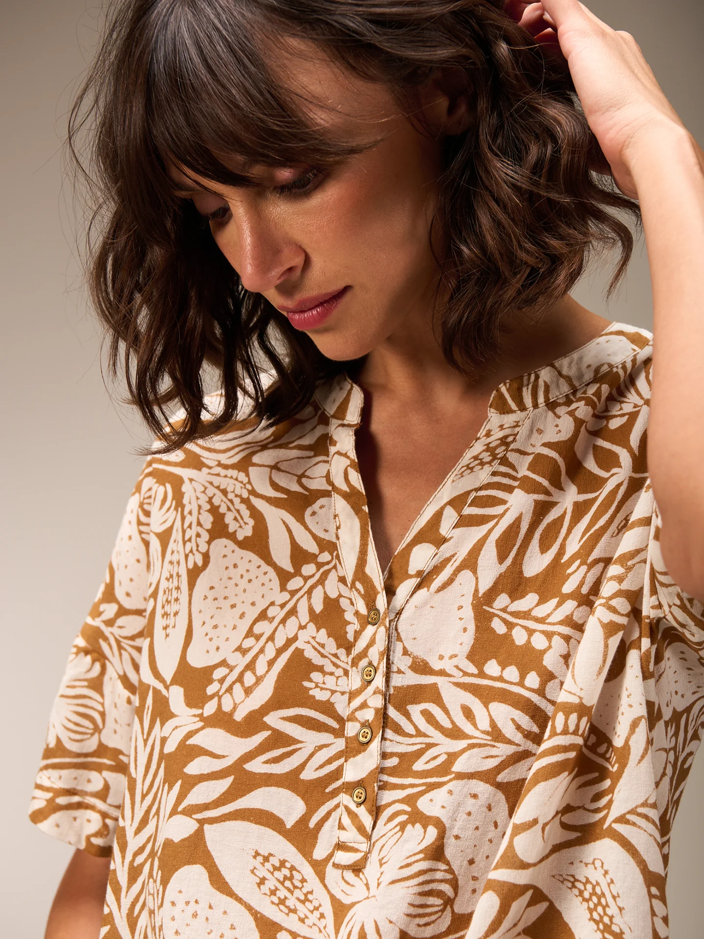 Bluse mit Stehkragen - Image 8