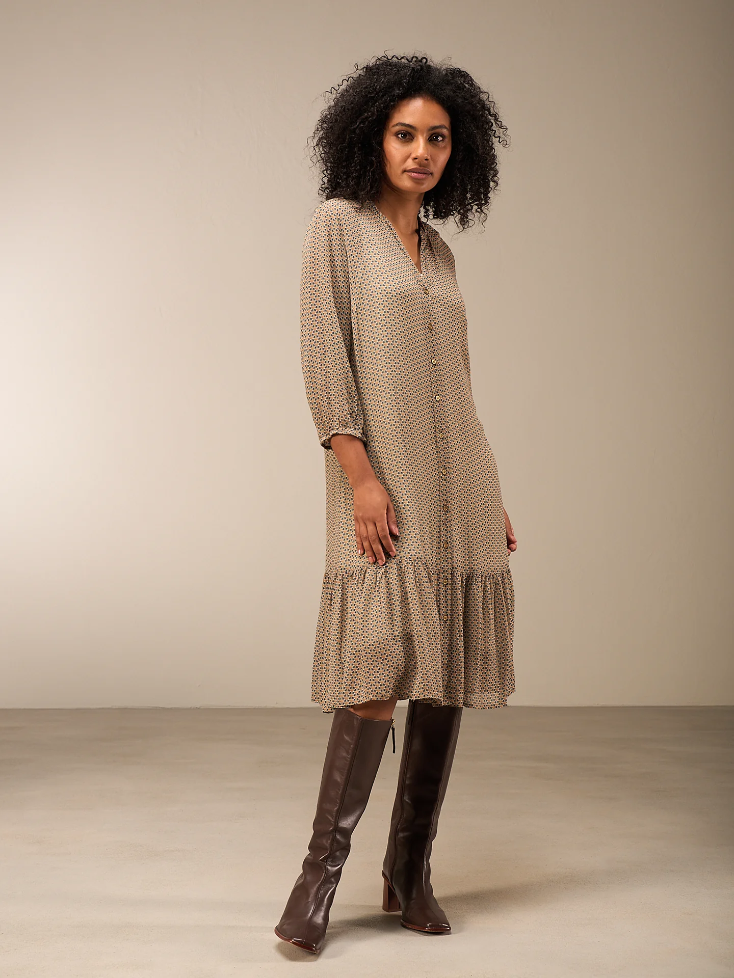 Kleid mit Volant - Image 3