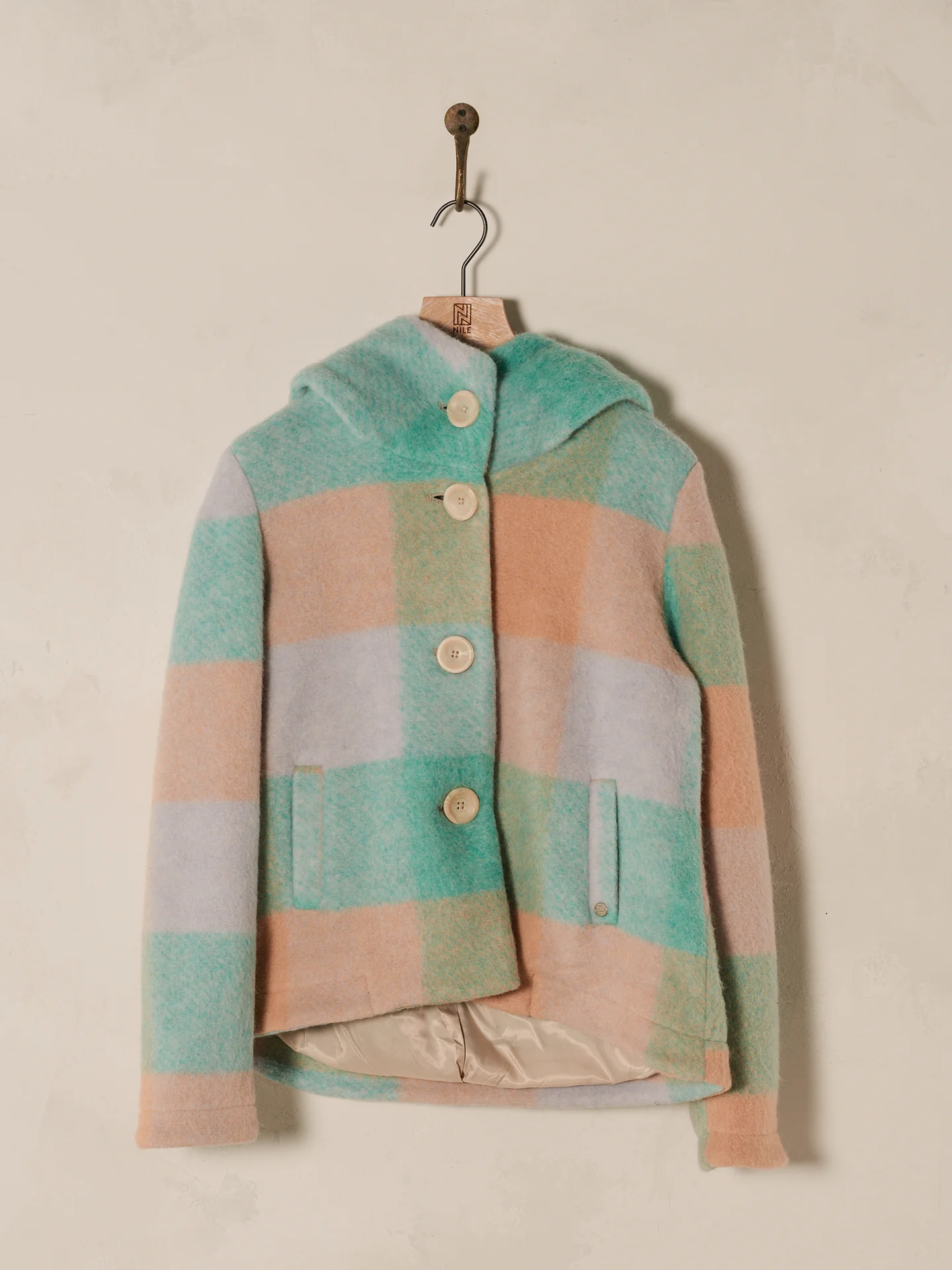 Mantel mit Karomuster - Image 11