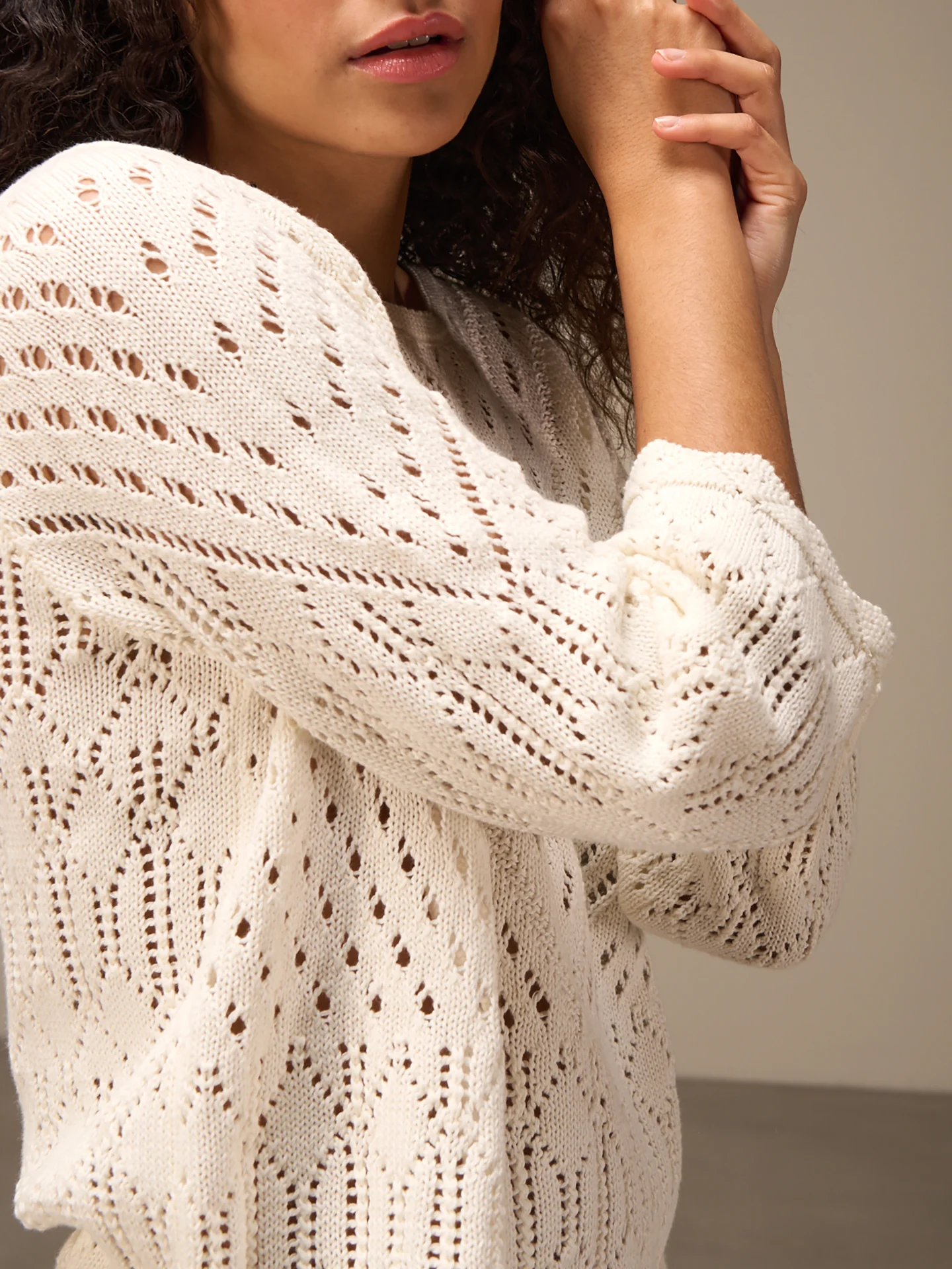 Pullover locker gestrickt - Image 4