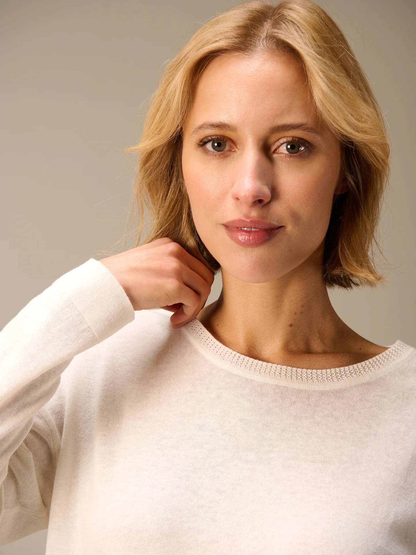 Strickpullover mit Leinen - Image 13