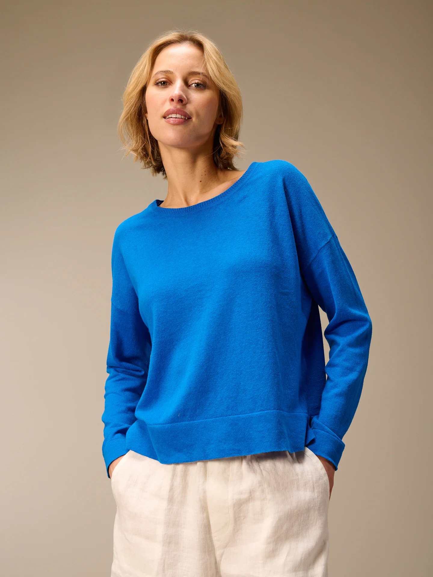 Strickpullover mit Leinen - Image 19