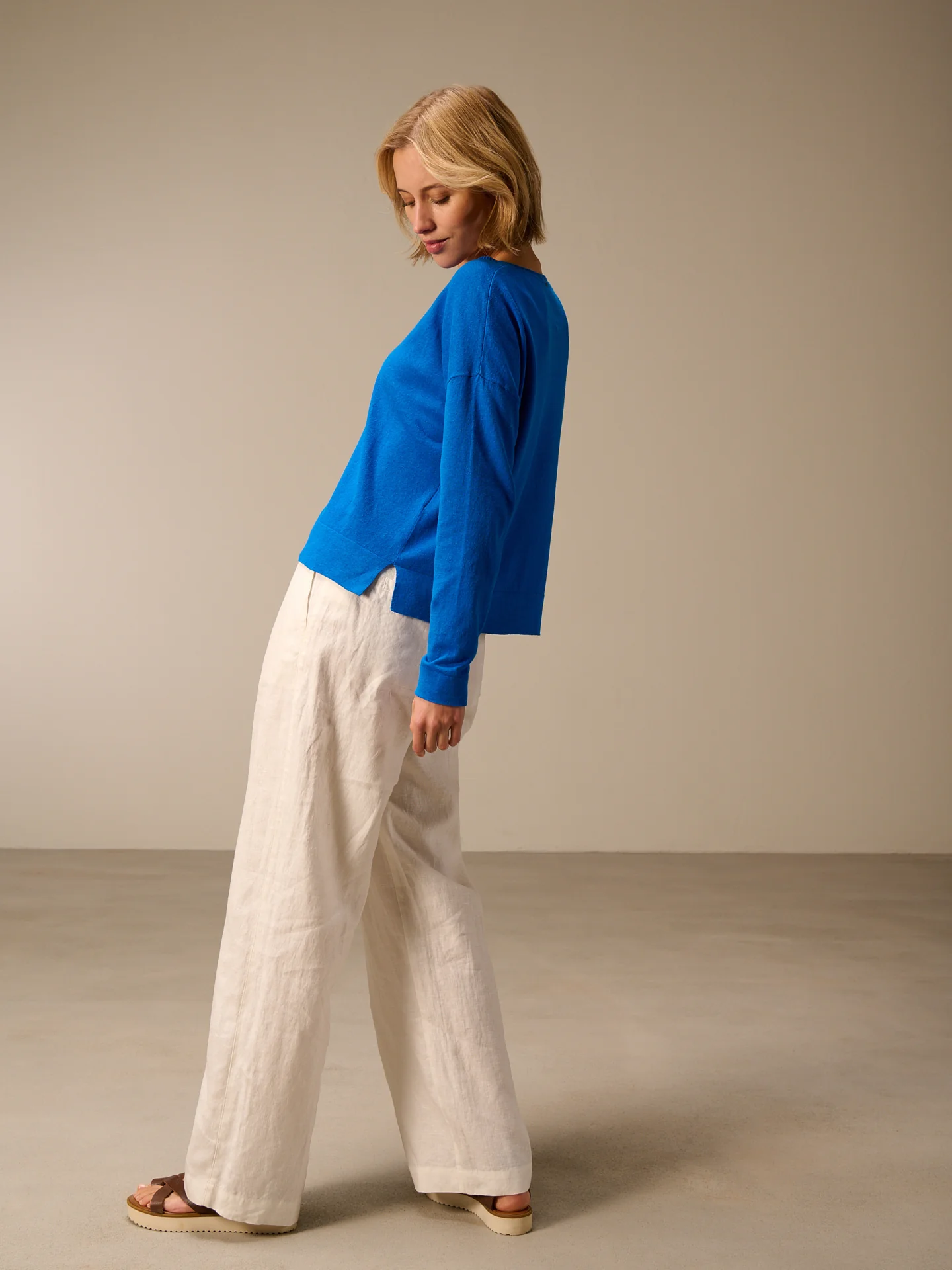 Strickpullover mit Leinen - Image 21