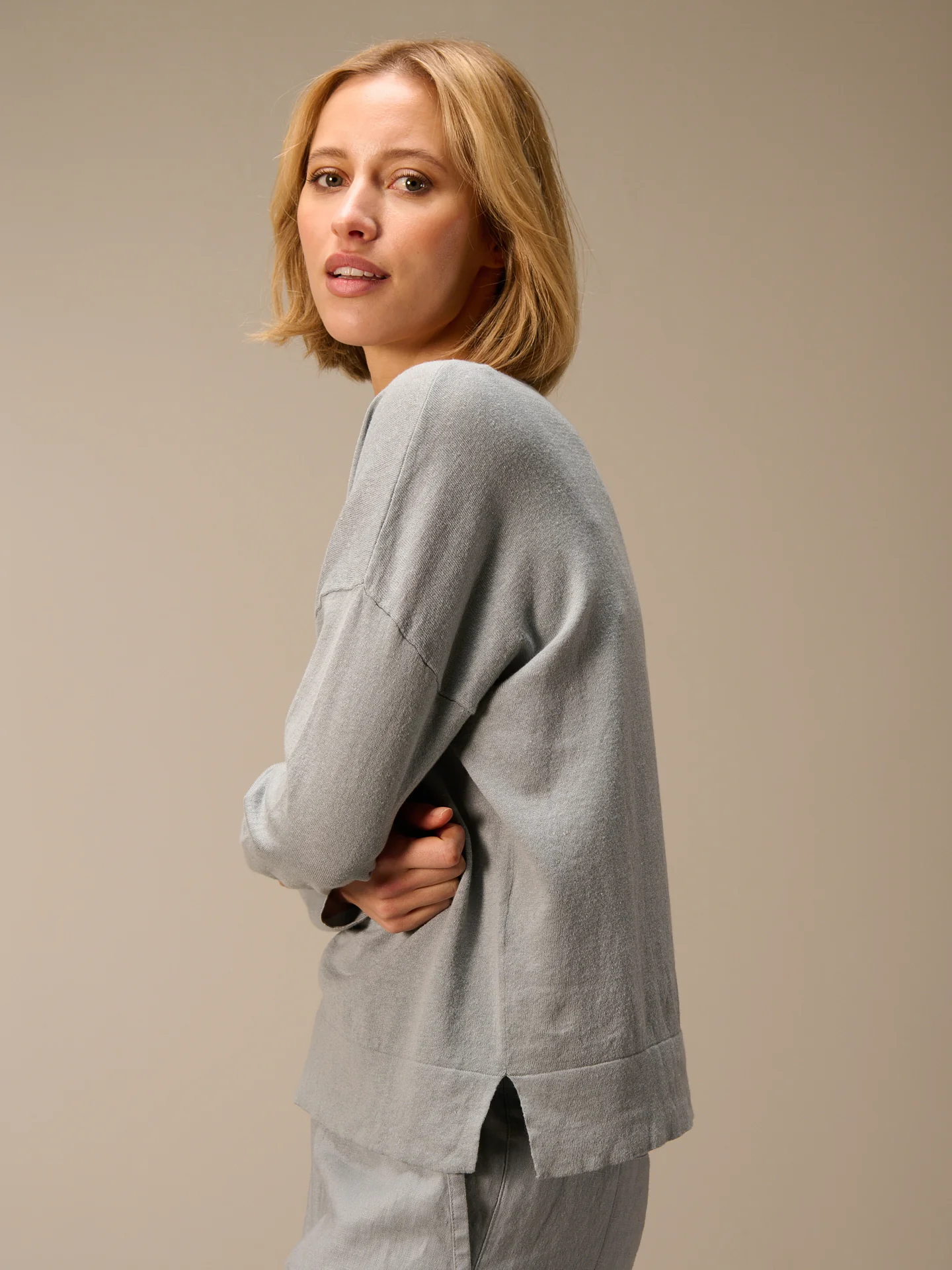 Strickpullover mit Leinen - Image 28