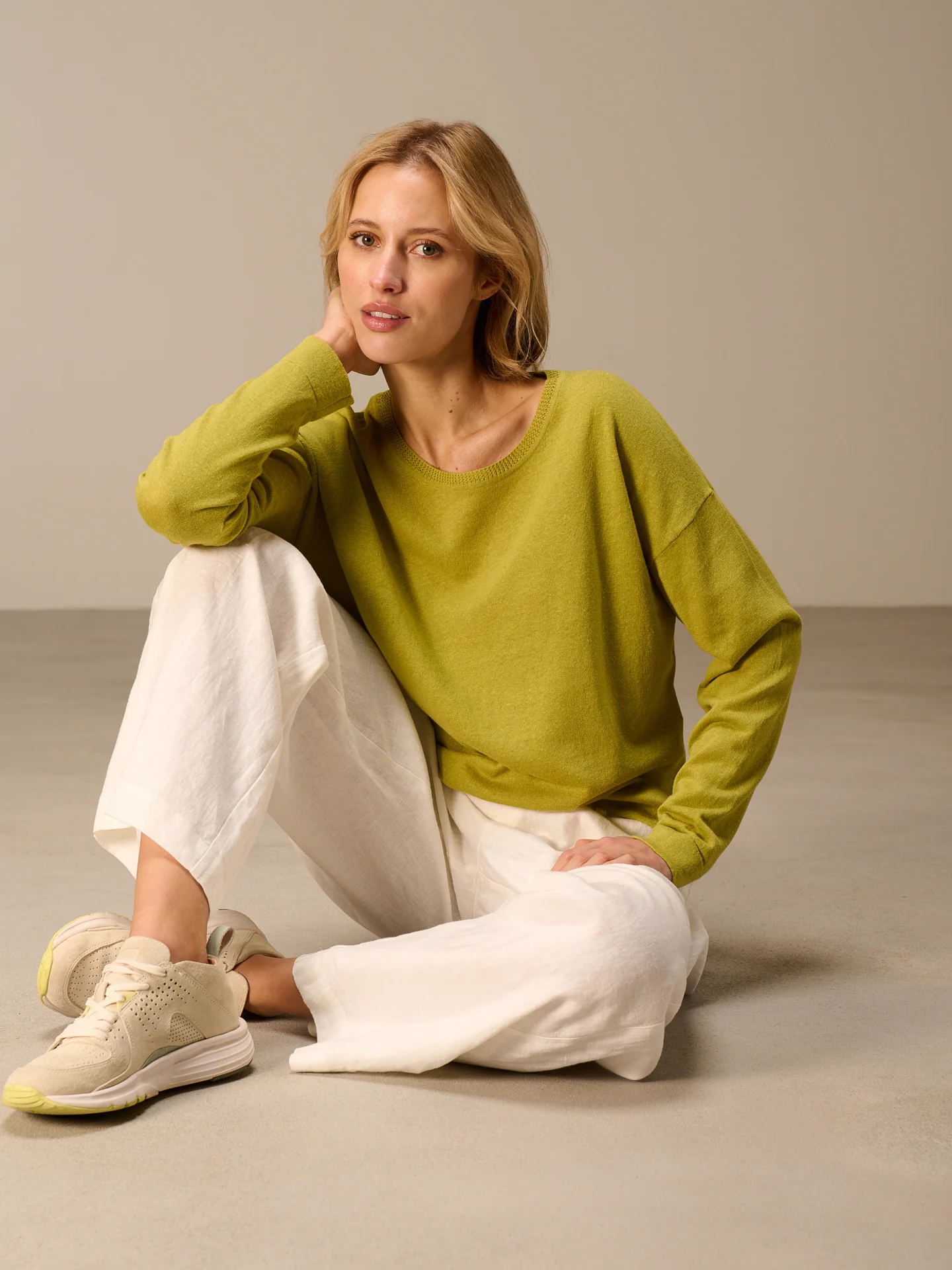 Strickpullover mit Leinen - Image 6