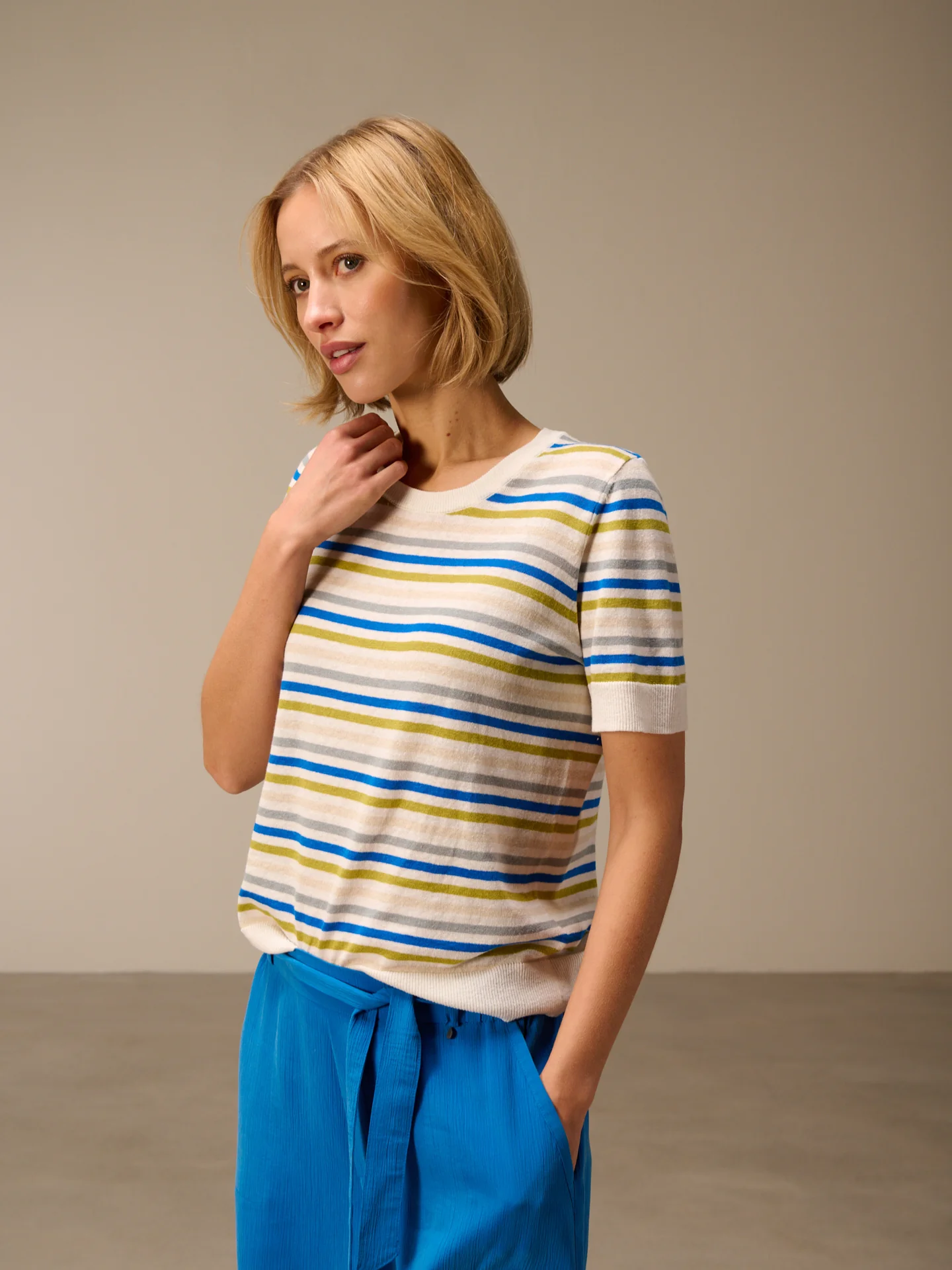 Strickpullover mit Leinen - Image 13