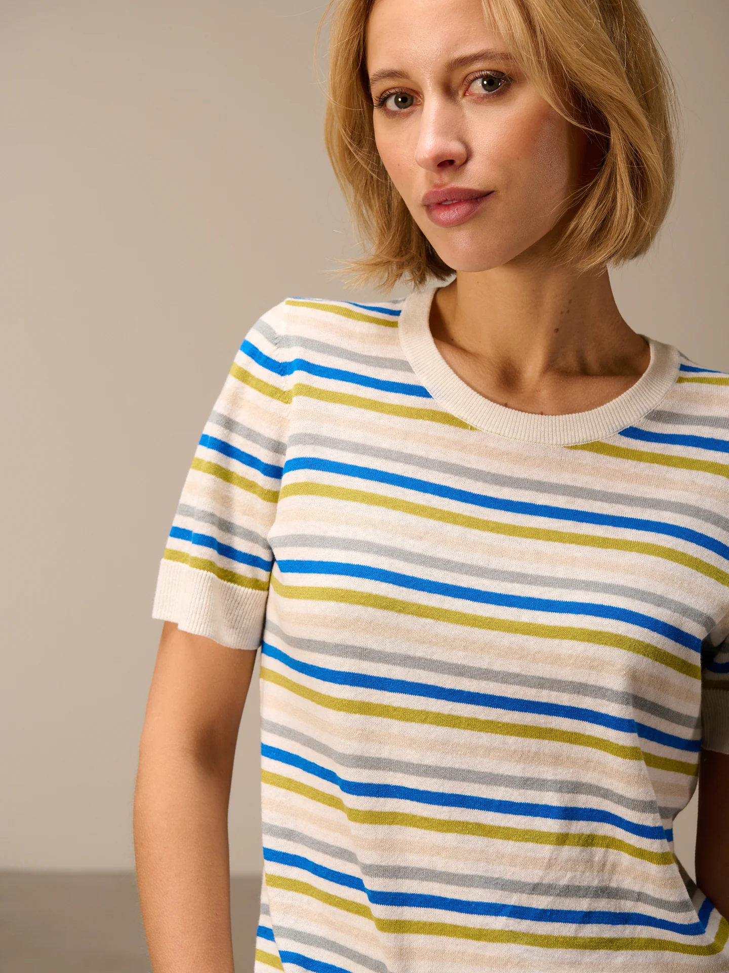 Strickpullover mit Leinen - Image 15