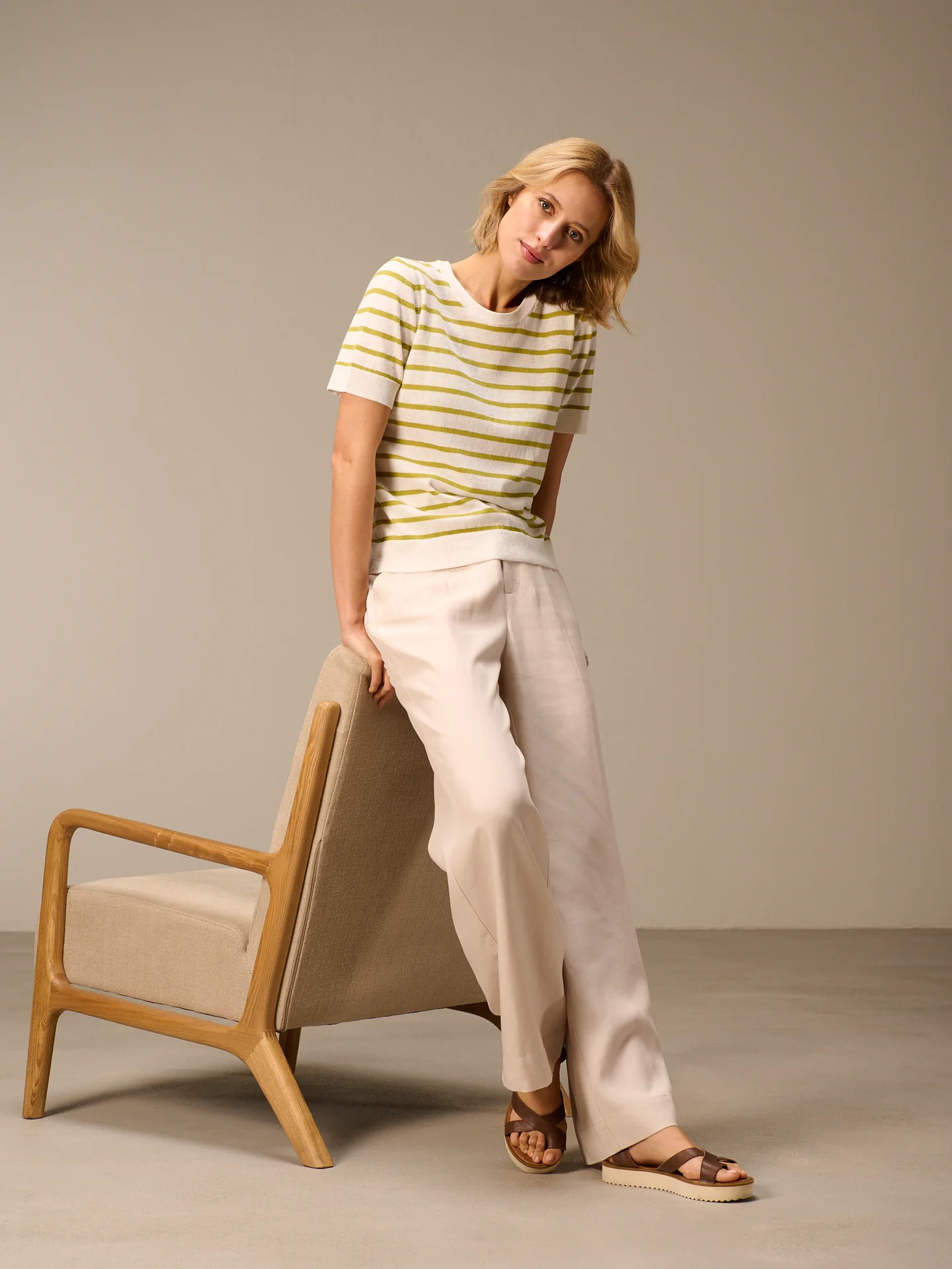 Strickpullover mit Leinen - Image 8