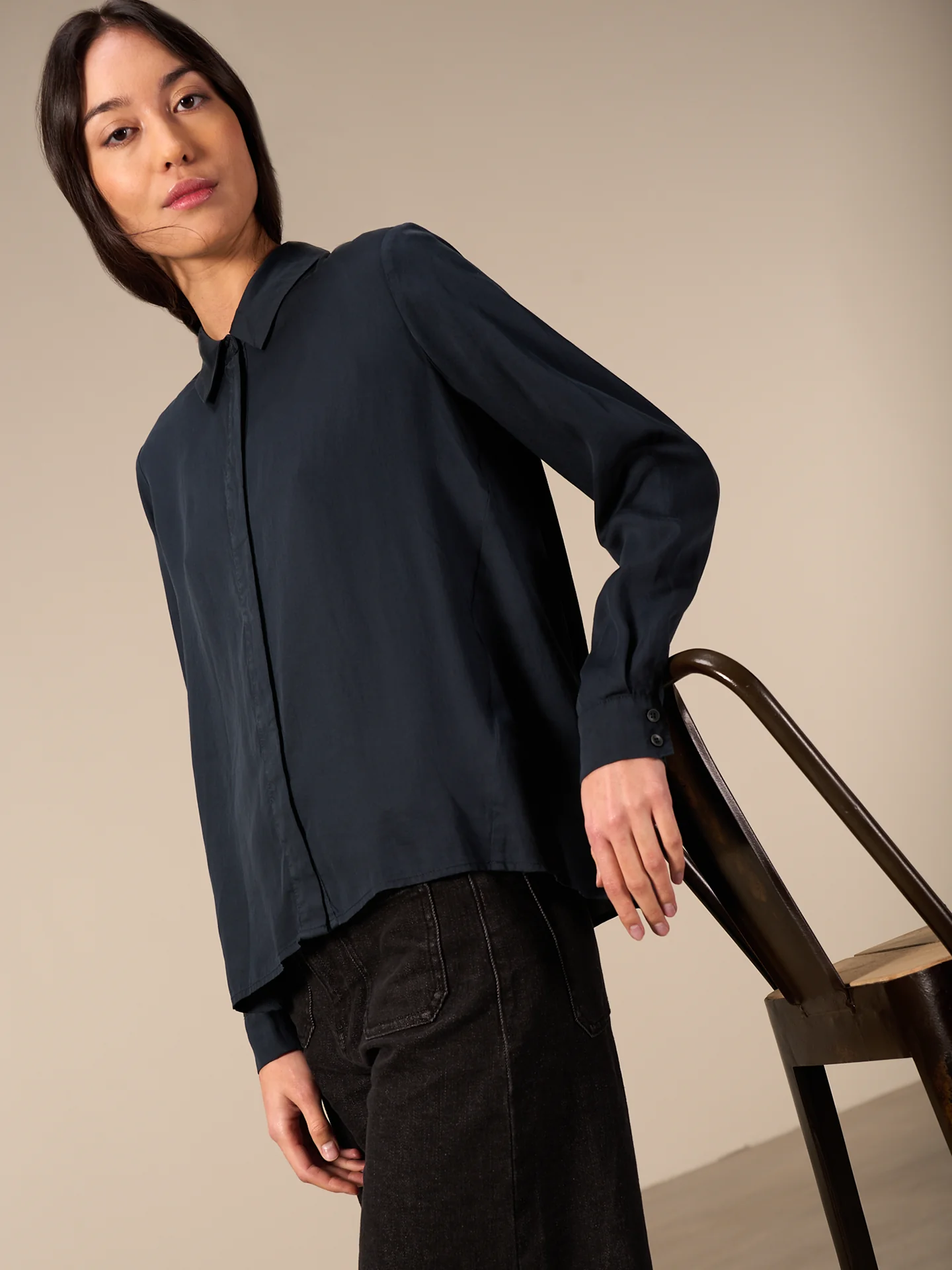 Satinbluse - Image 12