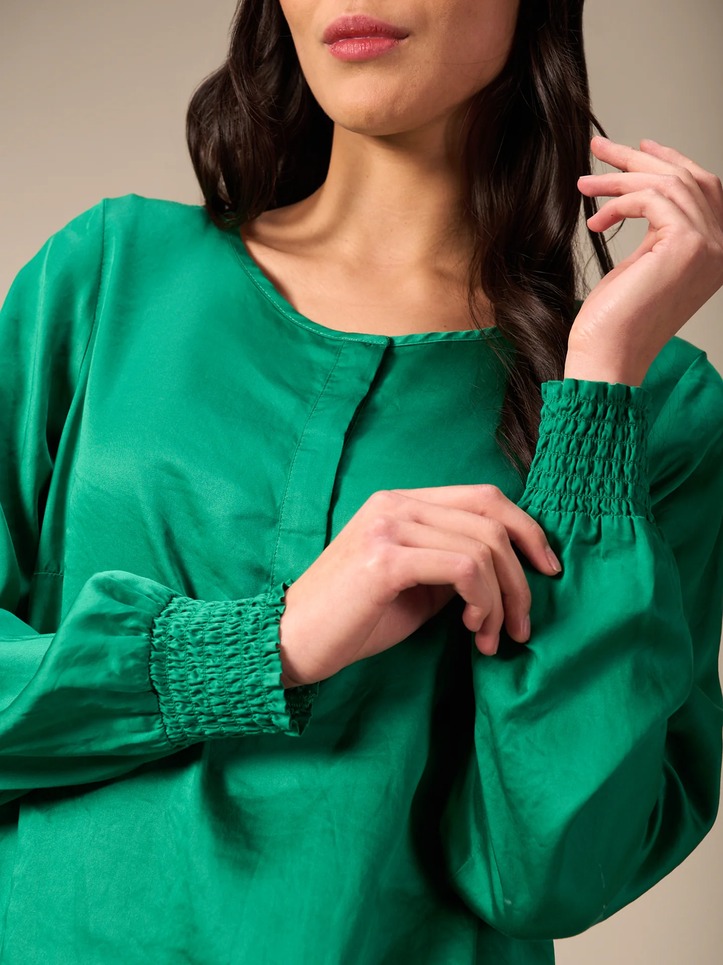 Satinbluse - Image 3