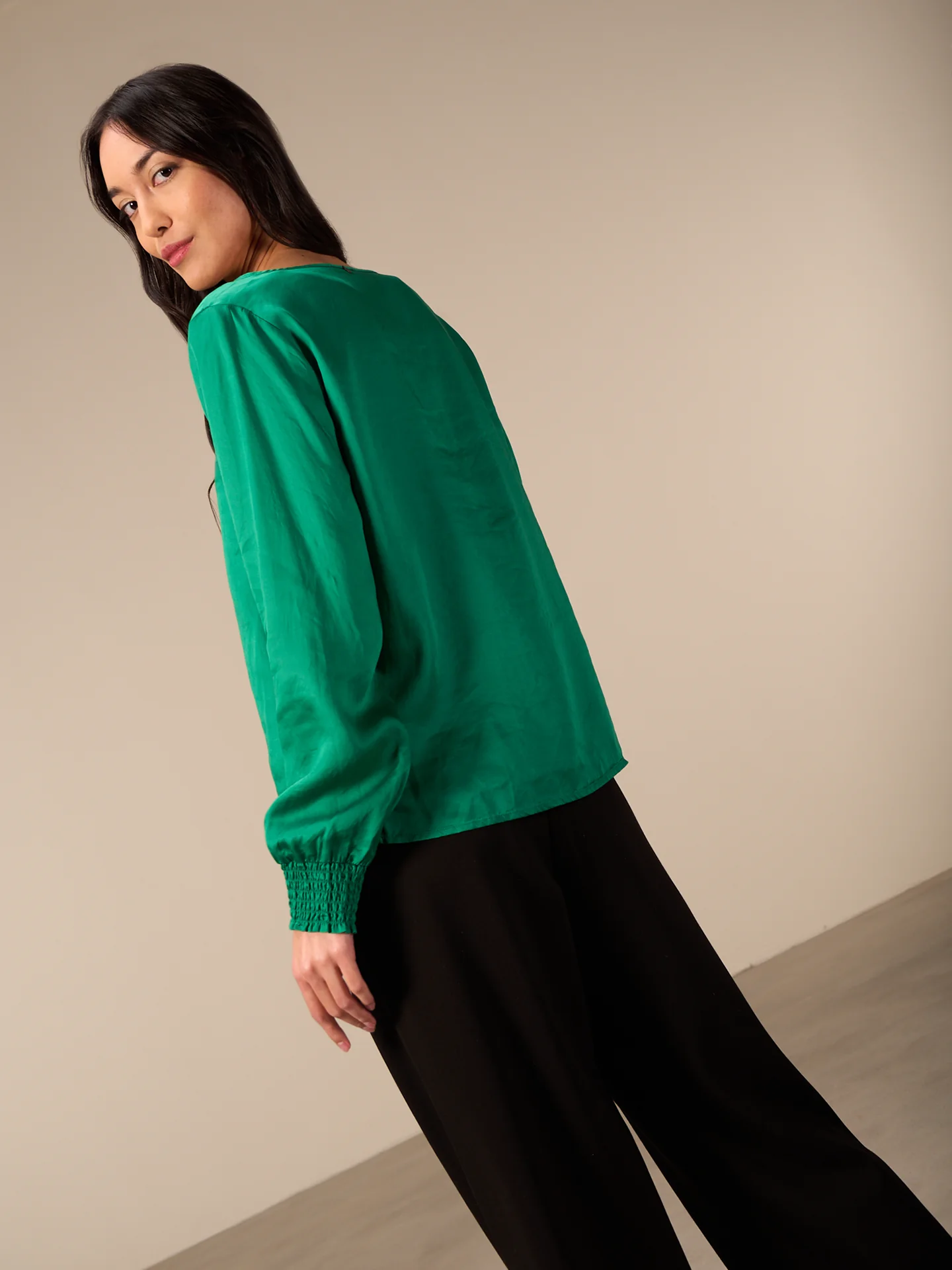 Satinbluse - Image 4