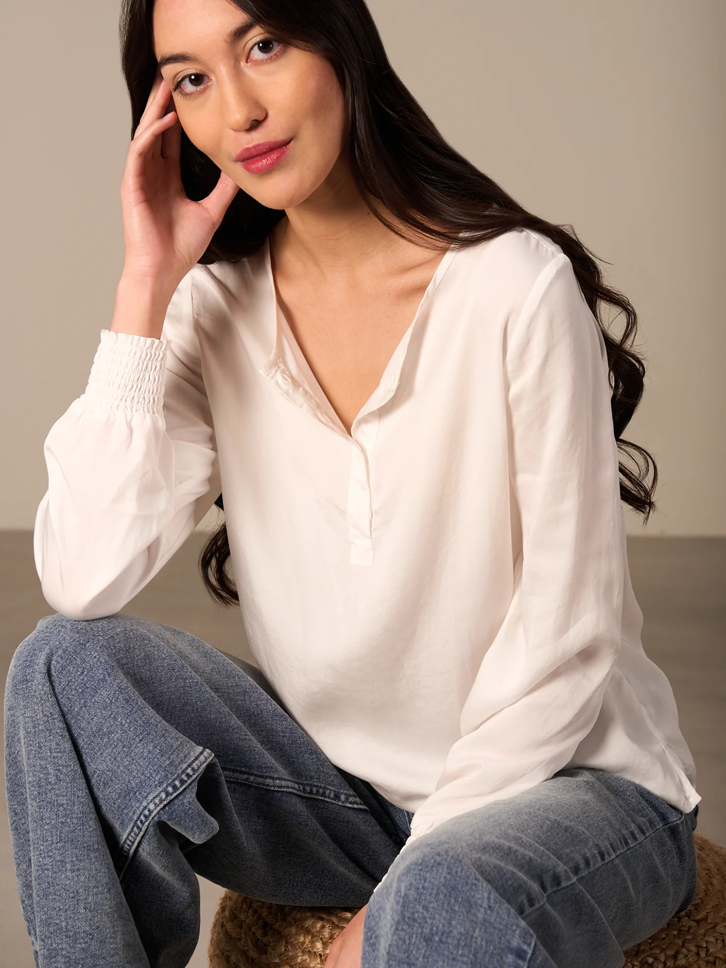 Satinbluse - Image 6