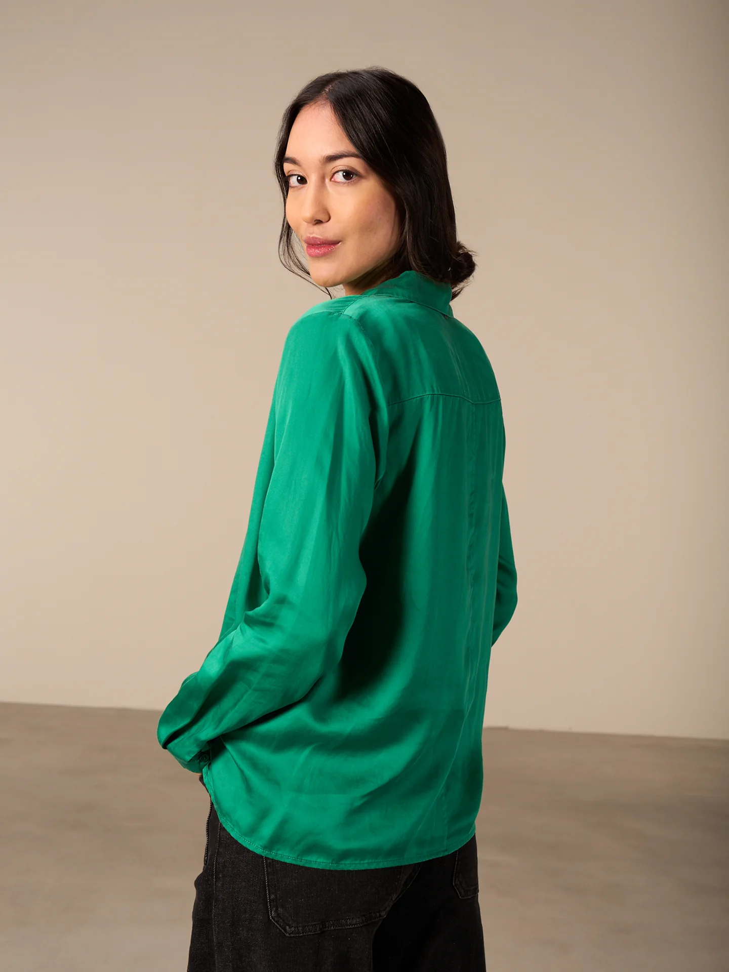 Satinbluse - Image 4