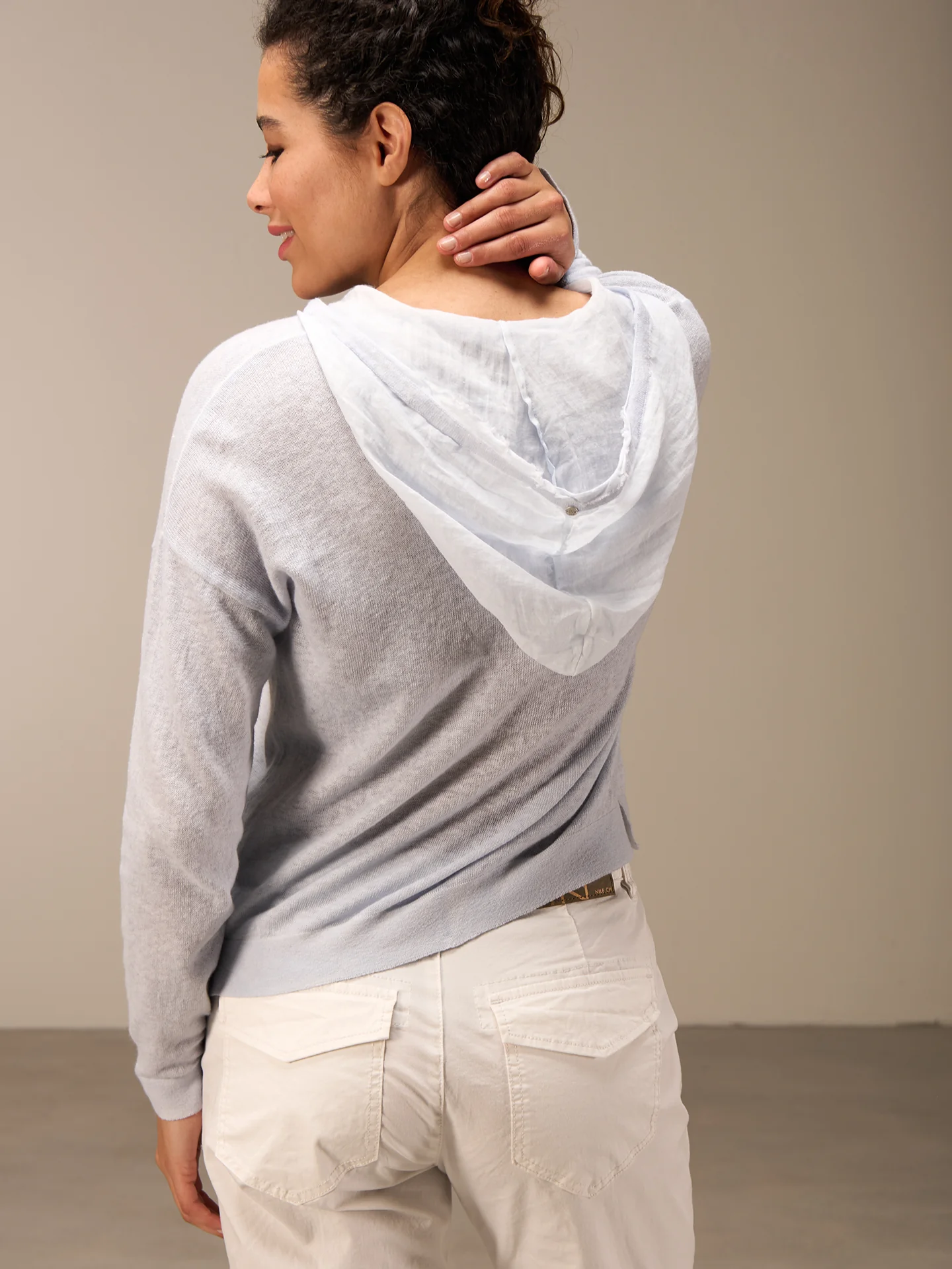 Strickjacke mit Kapuze - Image 3