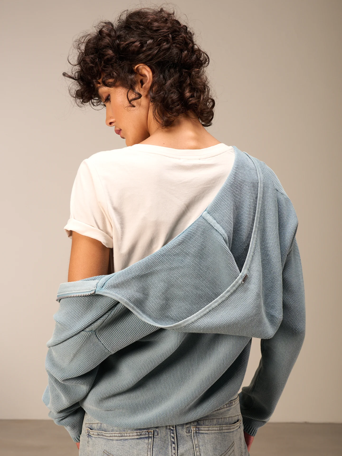 Strickjacke mit Kapuze - Image 18