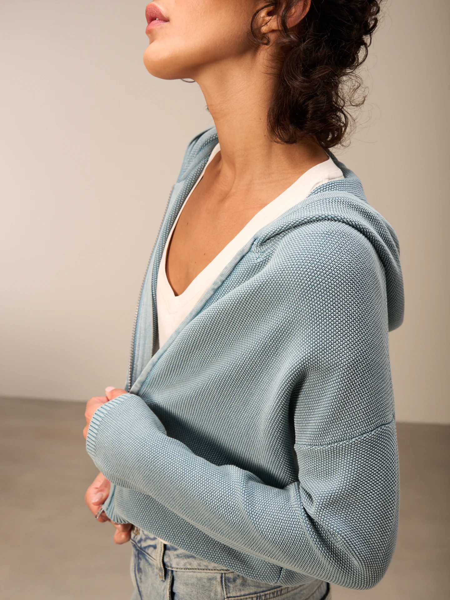 Strickjacke mit Kapuze - Image 22