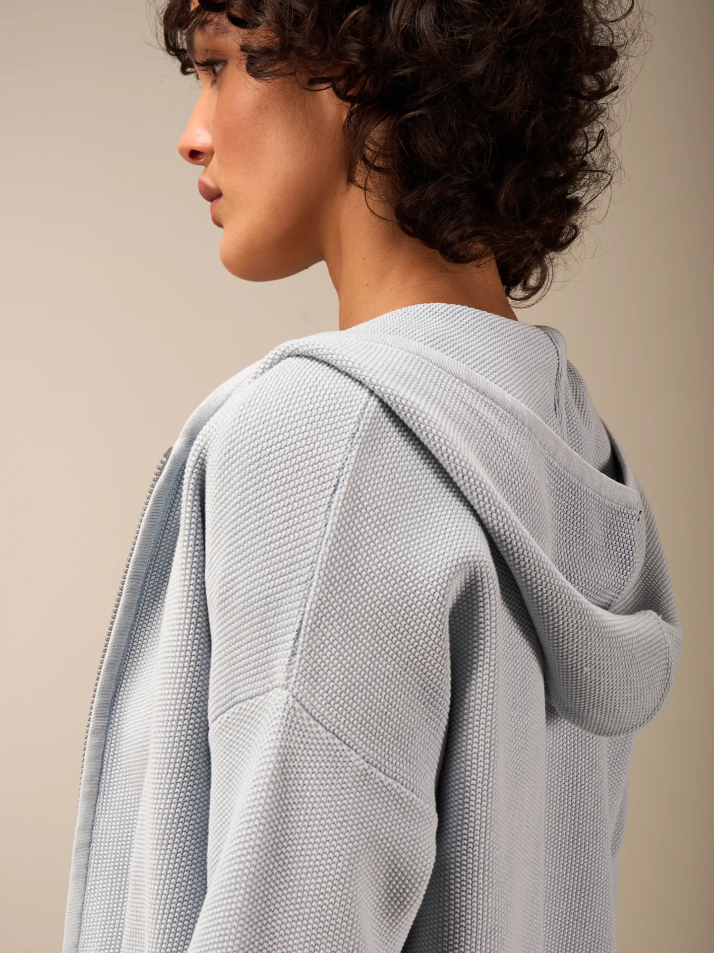 Strickjacke mit Kapuze - Image 3