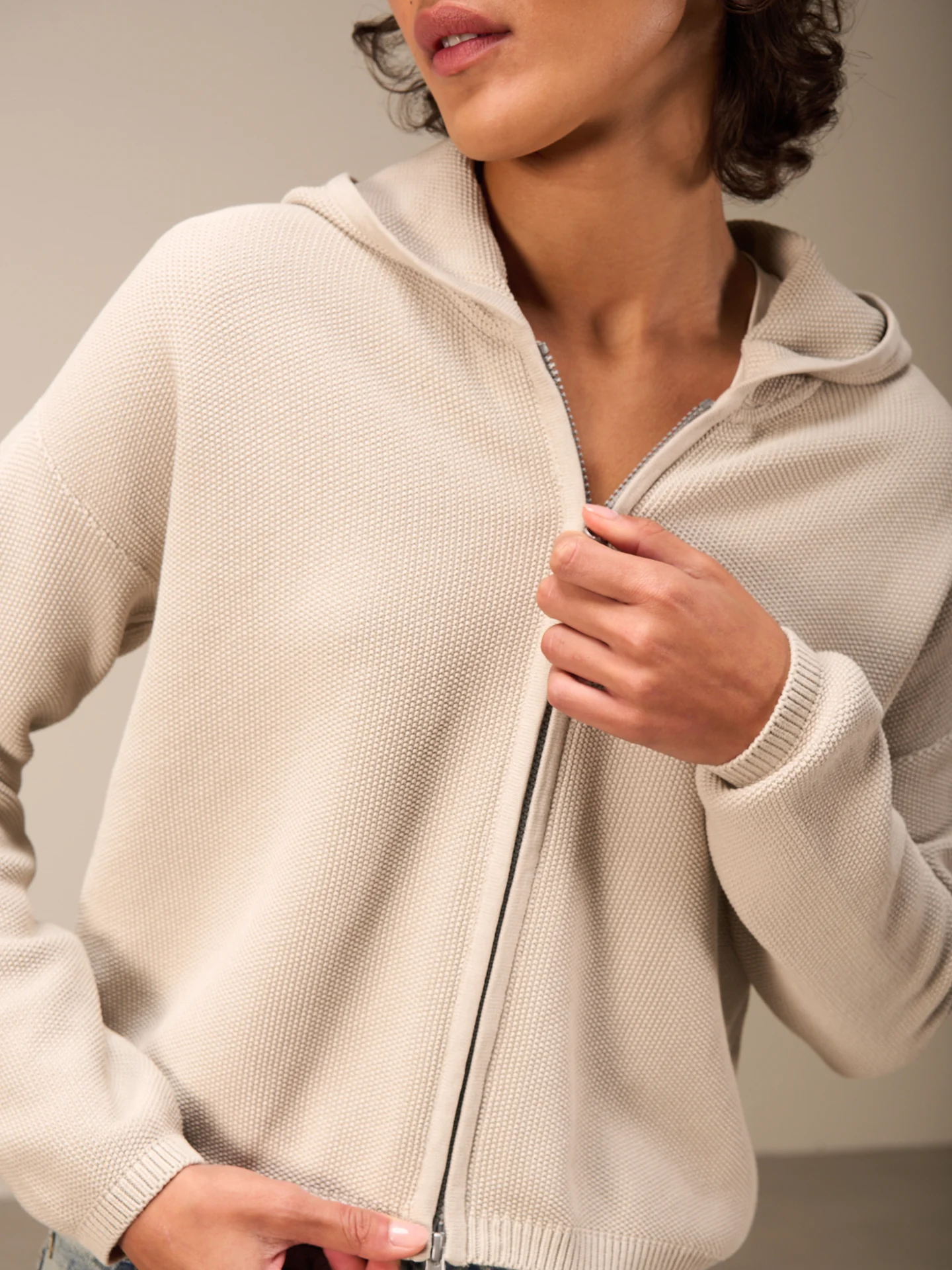 Strickjacke mit Kapuze - Image 9