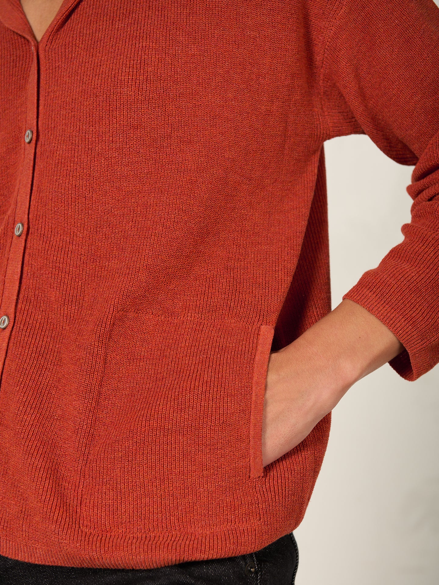 Strickjacke mit Kapuze - Image 7