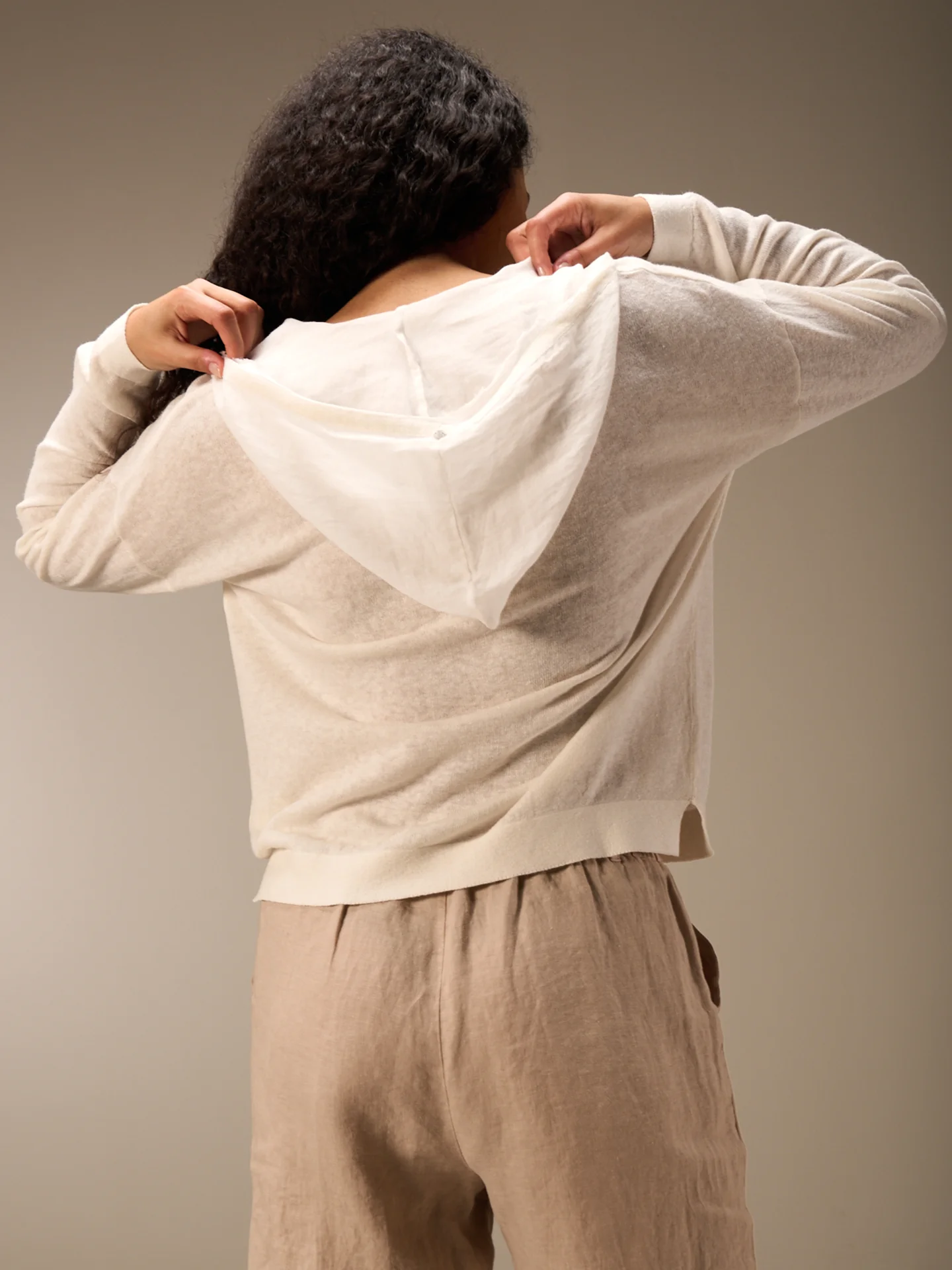 Strickjacke mit Kapuze - Image 9