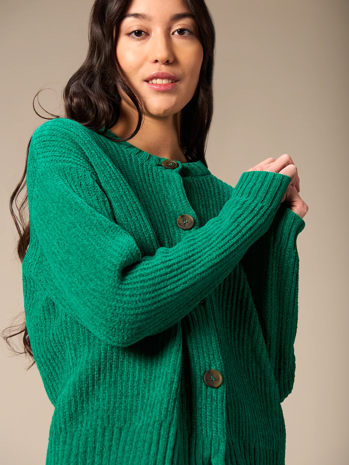 Strickjacke mit Knopfverschluss - Image 6