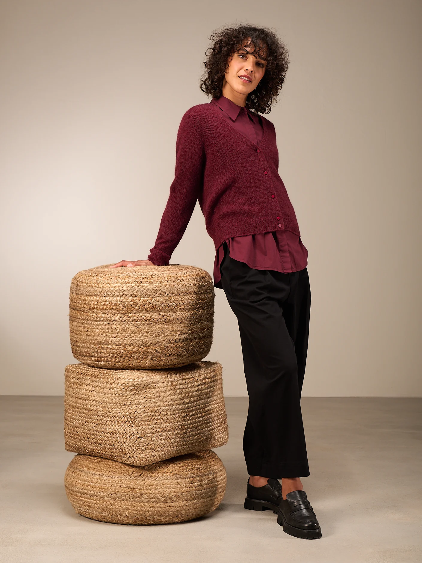 Strickjacke mit Knopfverschluss - Image 9