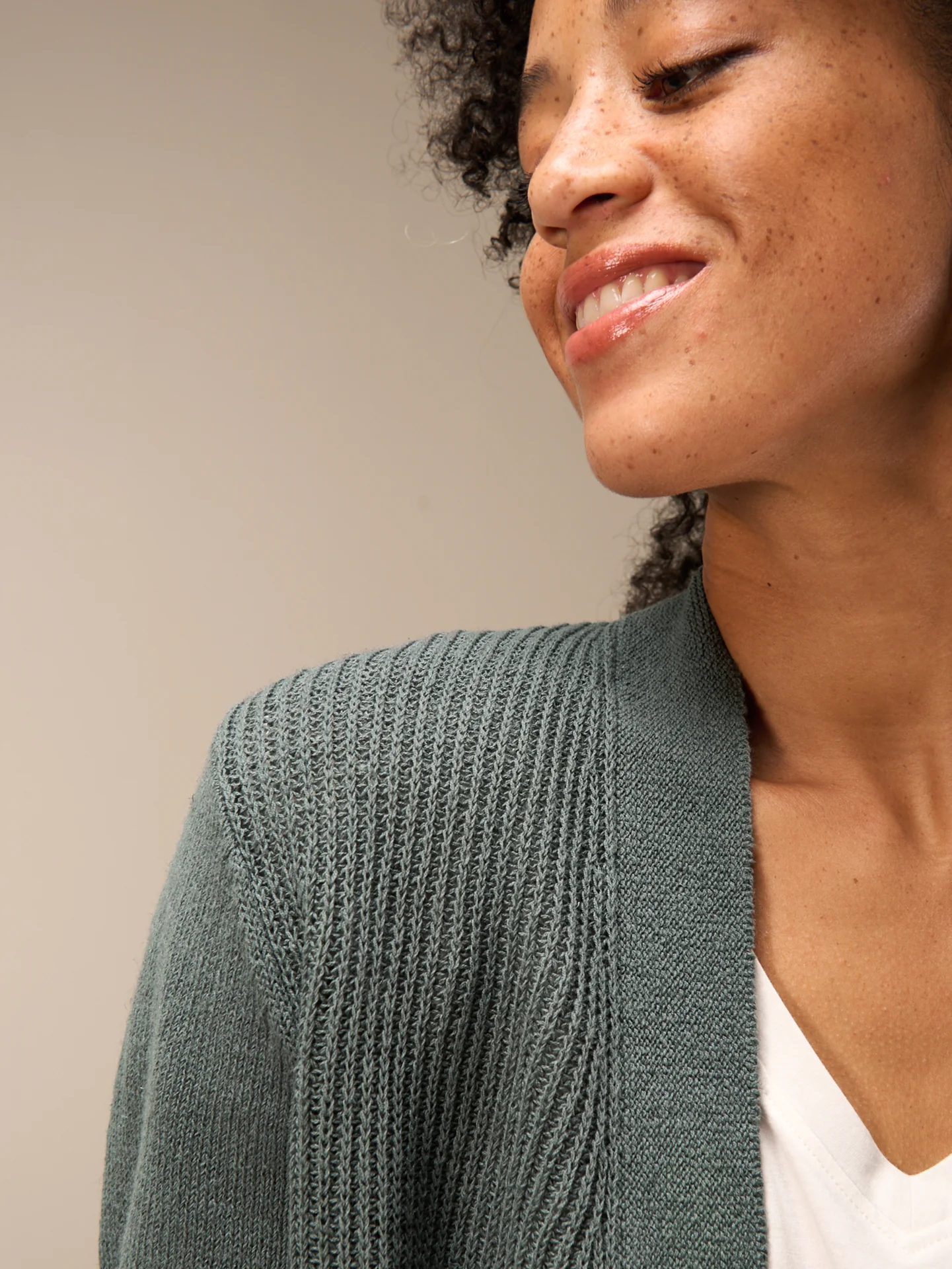 Strickjacke mit Leinen - Image 13