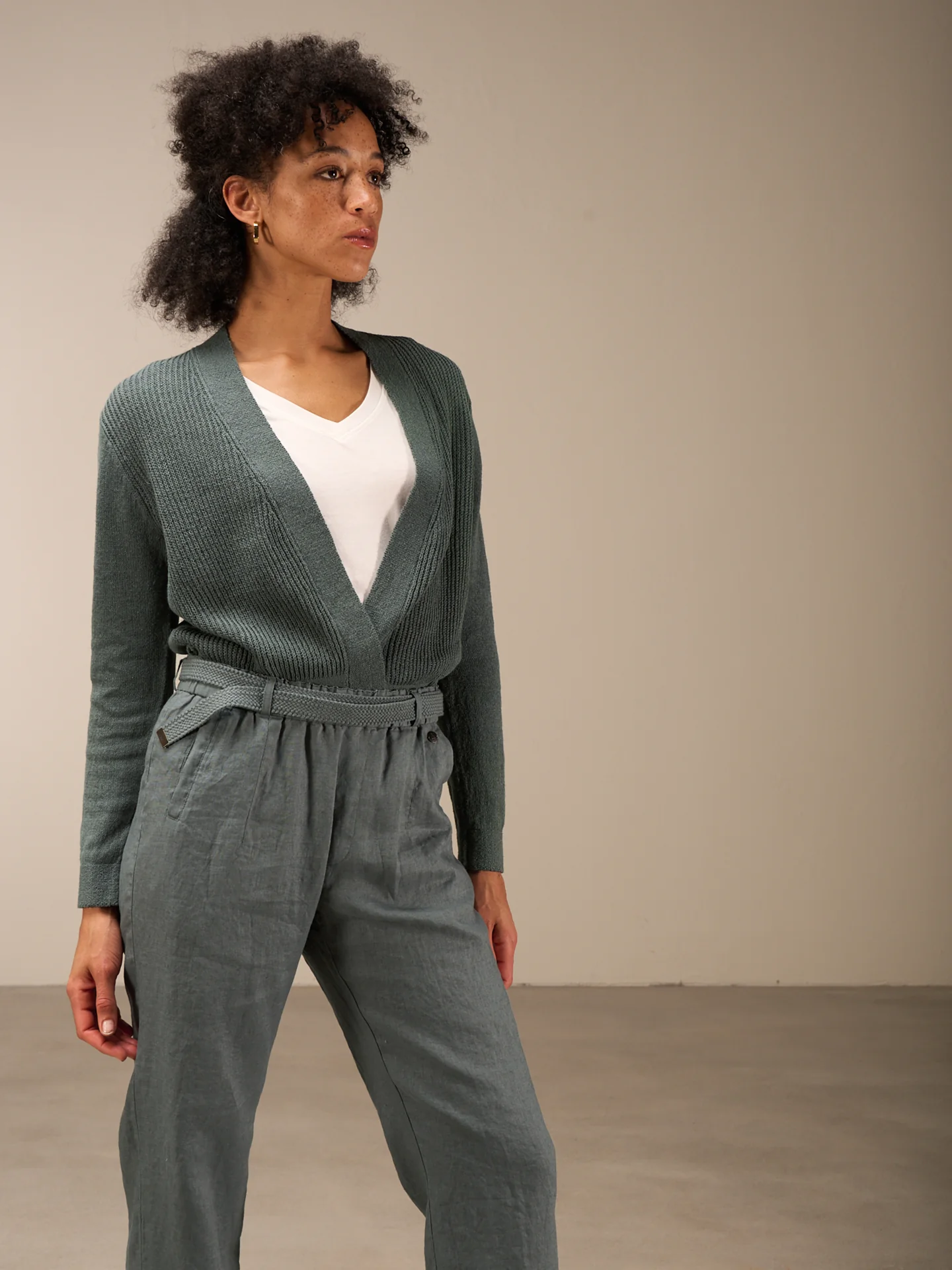 Strickjacke mit Leinen - Image 16