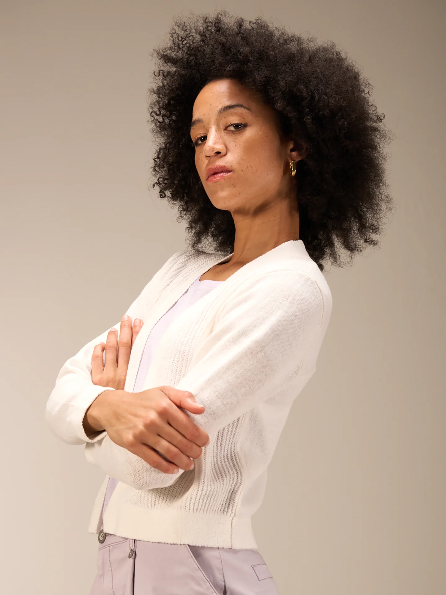 Strickjacke mit Leinen - Image 7