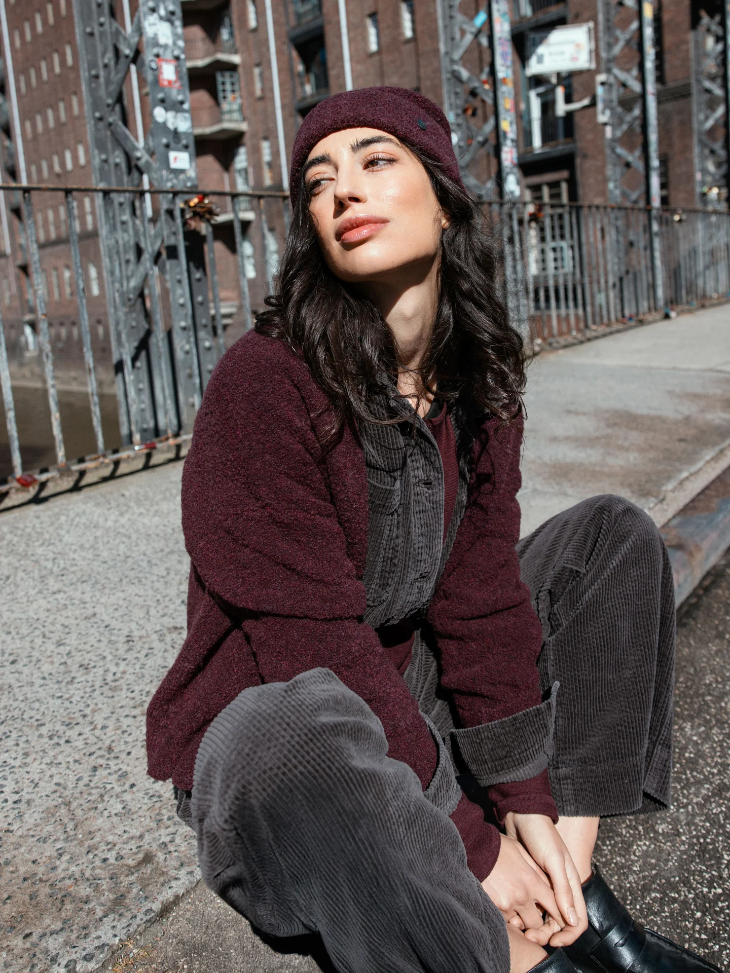 Strickjacke  mit Wolle - Image 11