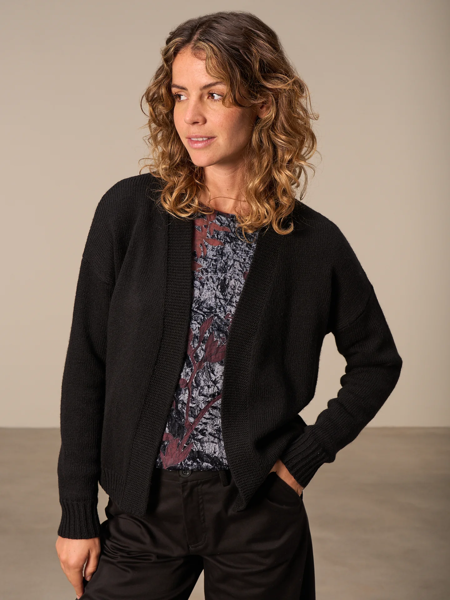 Strickjacke mit Wolle - Image 6