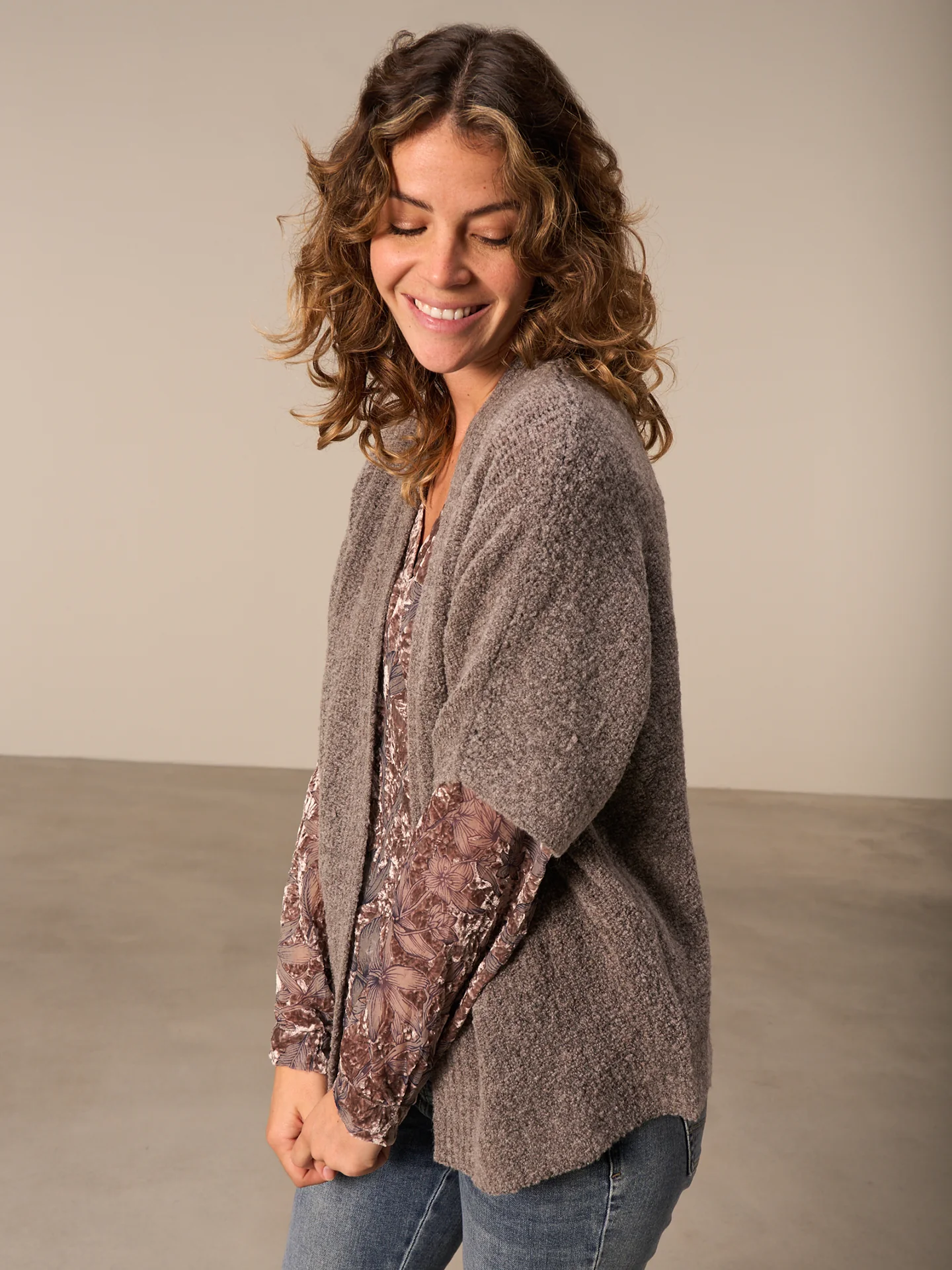 Strickjacke mit Wolle - Image 14