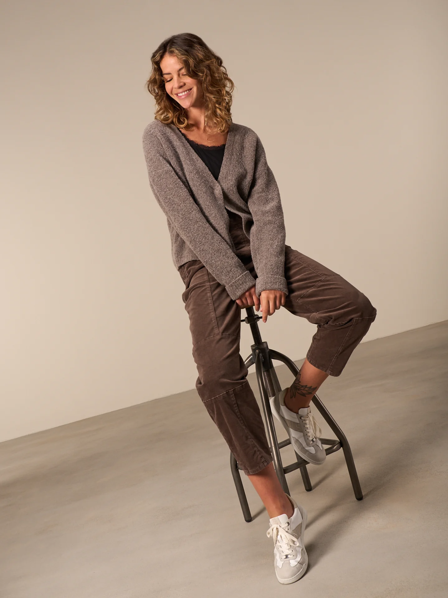 Strickjacke mit Wolle - Image 13