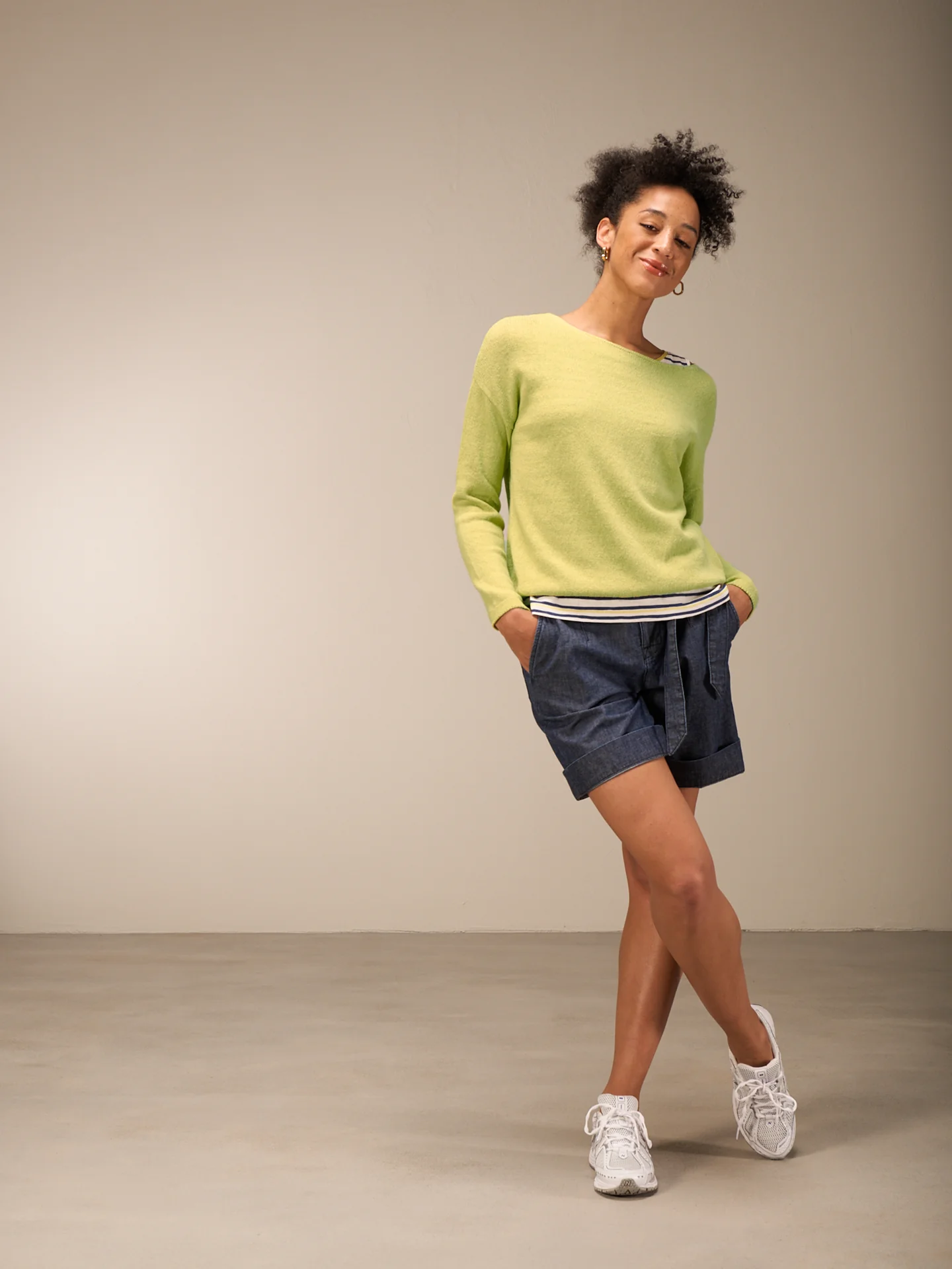 Strickpullover mit Leinen - Image 13