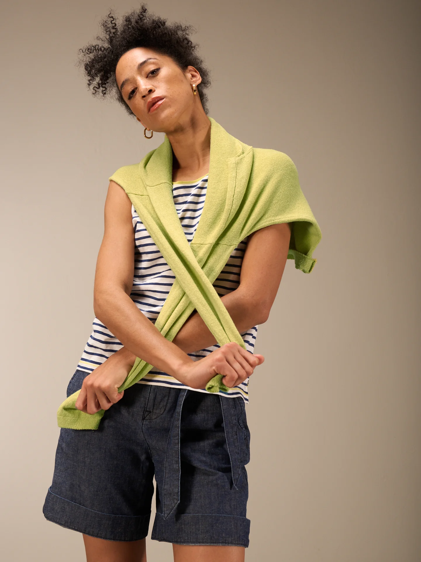 Strickpullover mit Leinen - Image 14