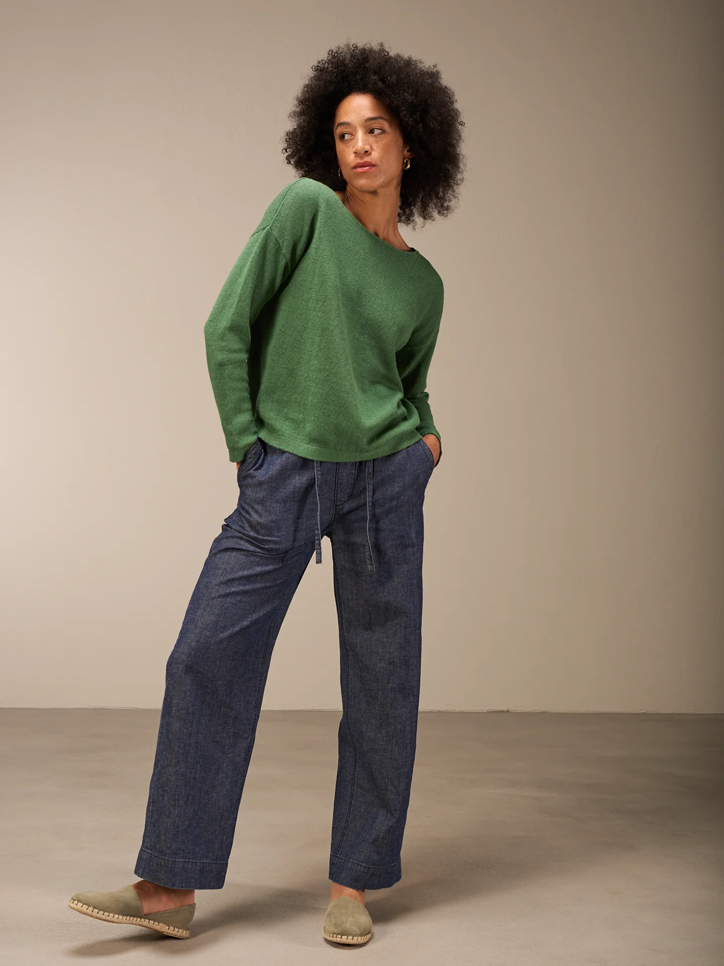 Strickpullover mit Leinen - Image 4