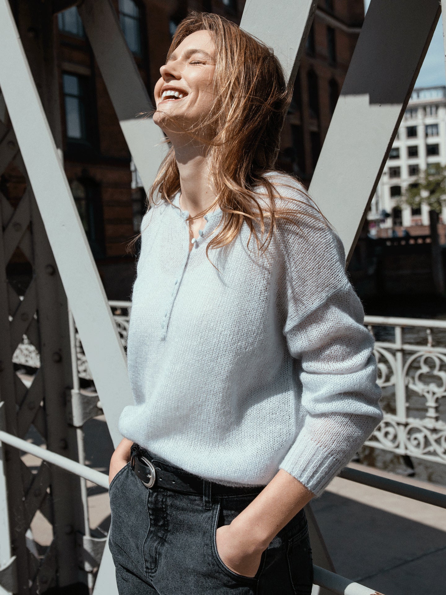 Strickpullover mit Wolle - Image 5